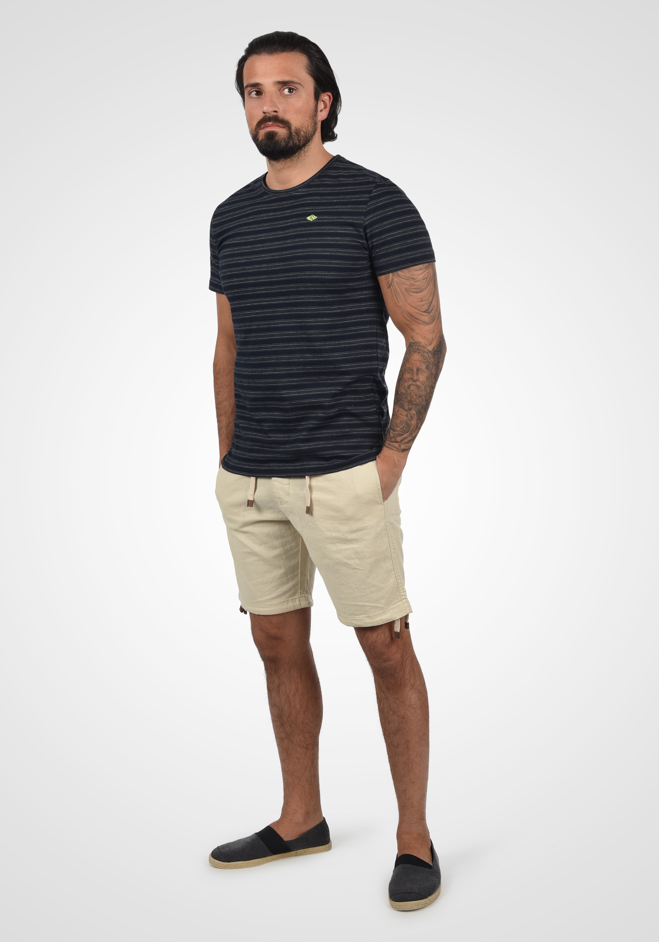Indicode Leinenhose »Leinenhose IDMoses«