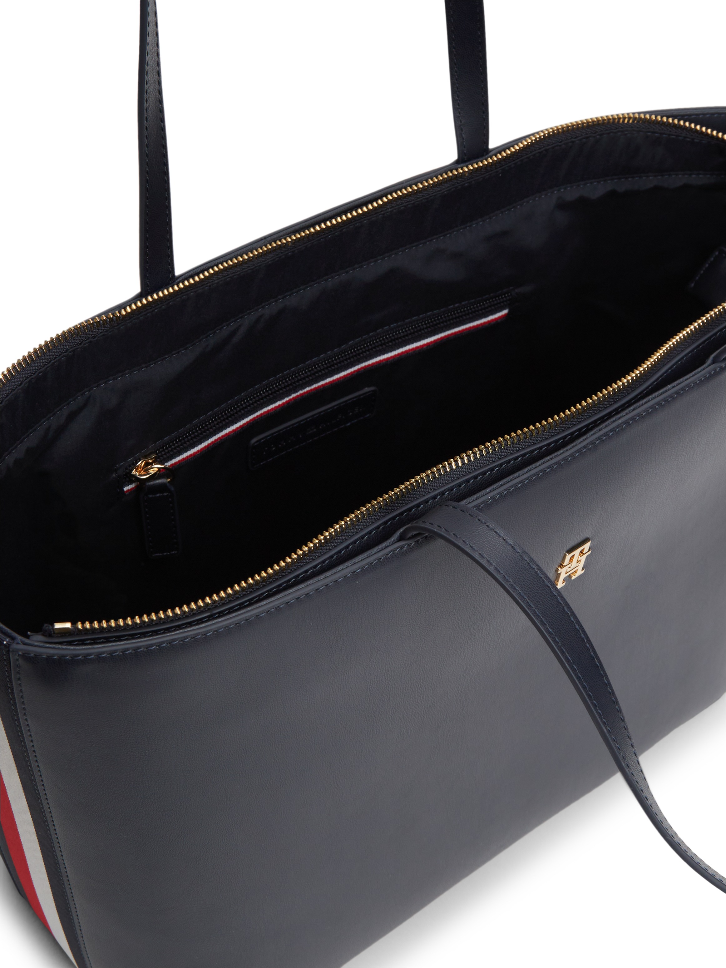 Tommy Hilfiger Tragetasche »IM LATAM SIDE CORP TOTE« Damen Schultertasche, Handtasche mit doppeltem Henkel