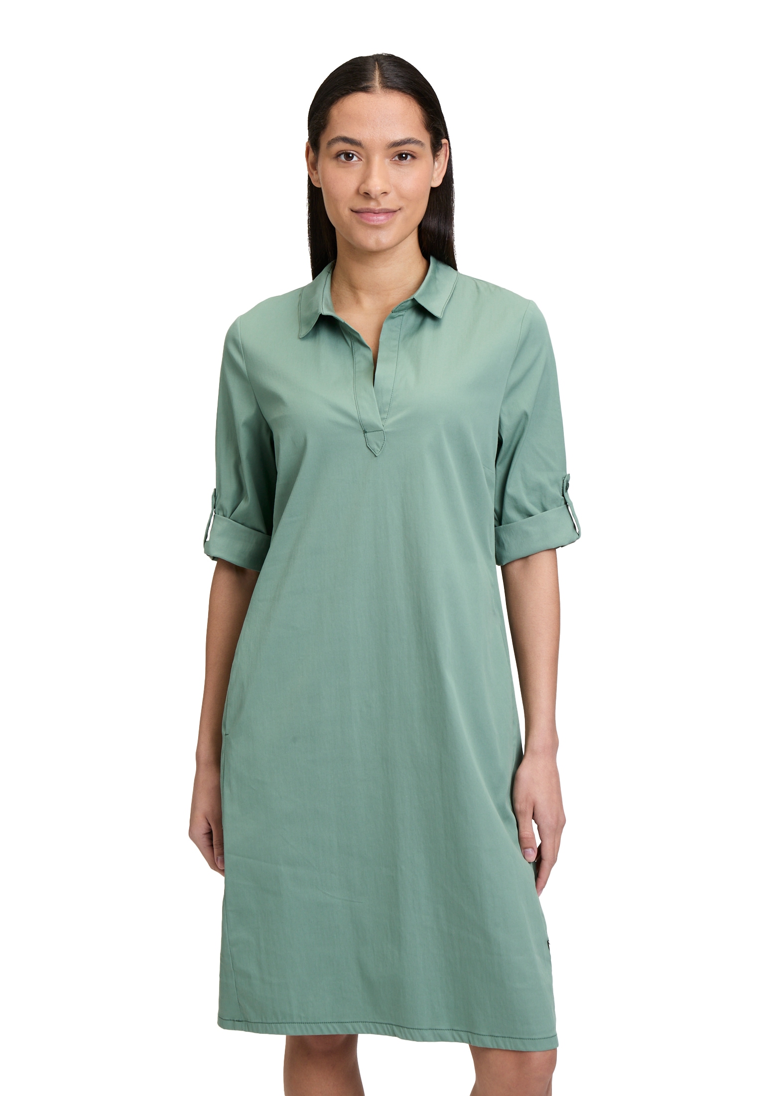 Vera Mont Hemdblusenkleid "Damen Sommerkleid Hemdblusenkleid mit Taschen" N günstig online kaufen