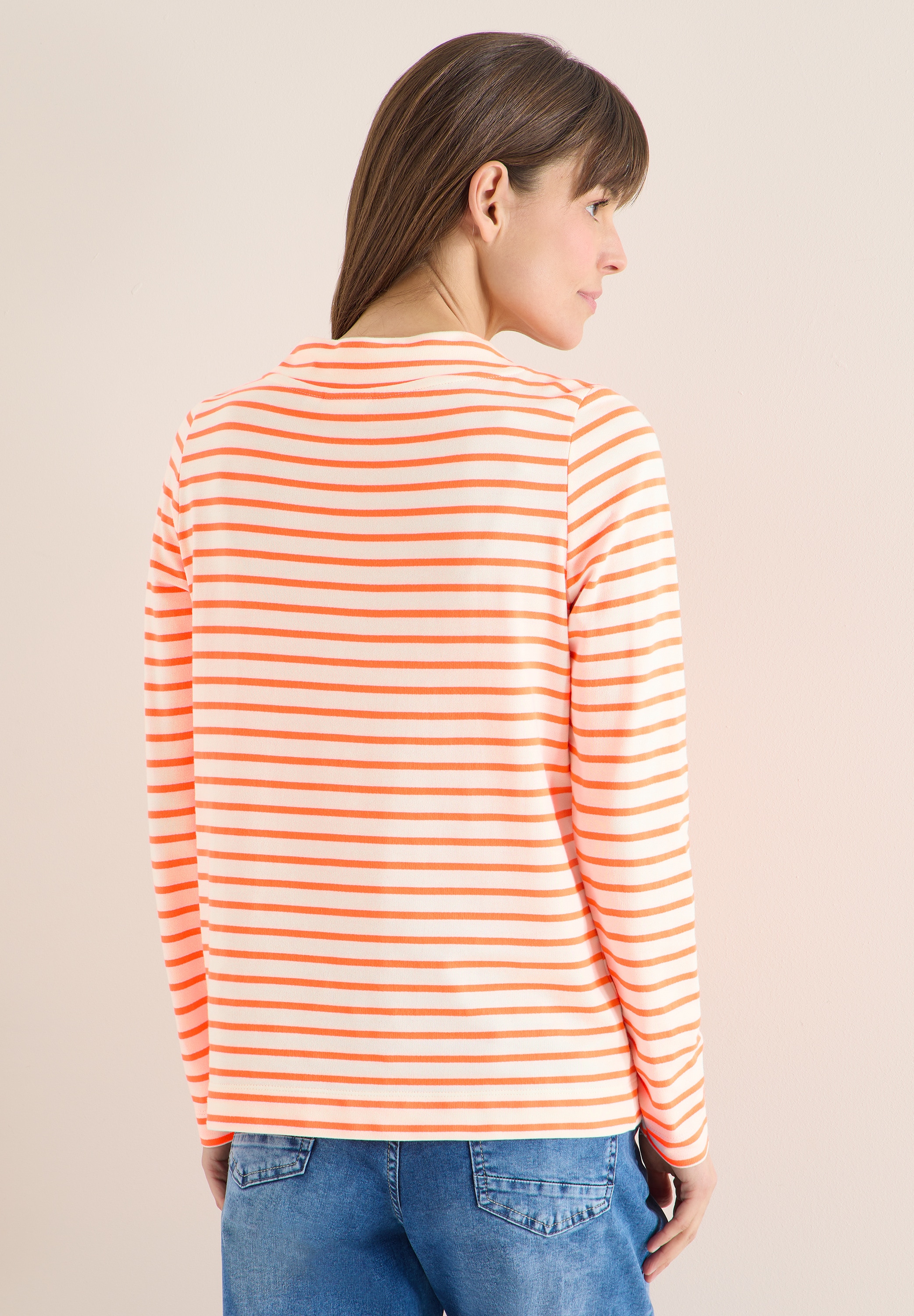 Cecil Langarmshirt im Streifendesign