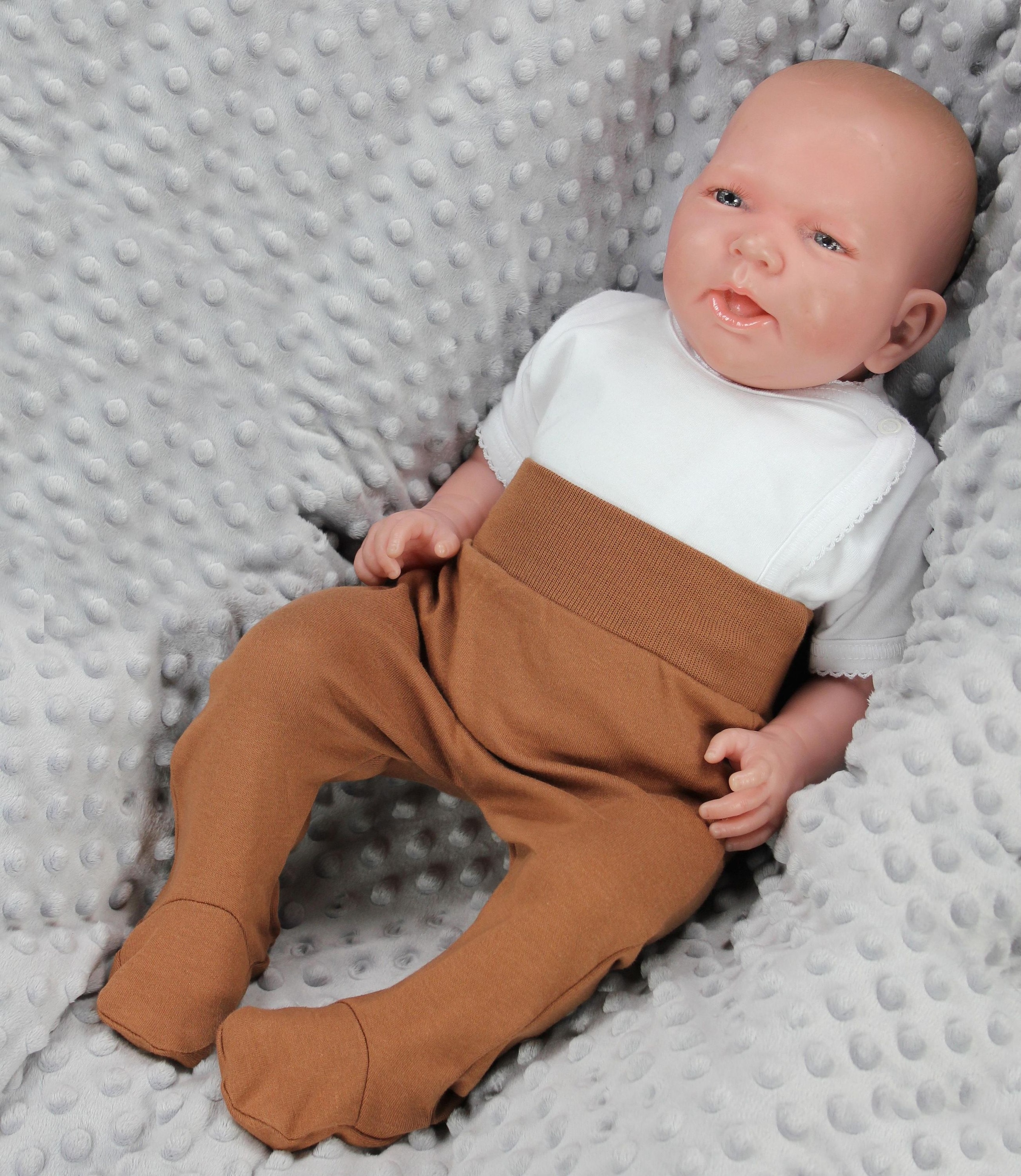 TupTam Pumphose »Hose Baby Jungen Strampelhose mit Fuß 3er Pack«