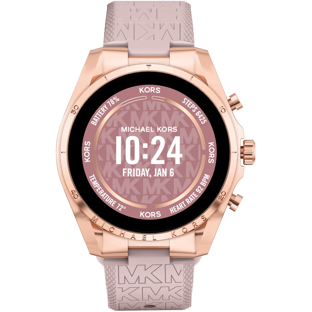 MICHAEL KORS ACCESS Smartwatch »Gen 6 Bradshaw, MKT5150«, (Wear OS by Google)