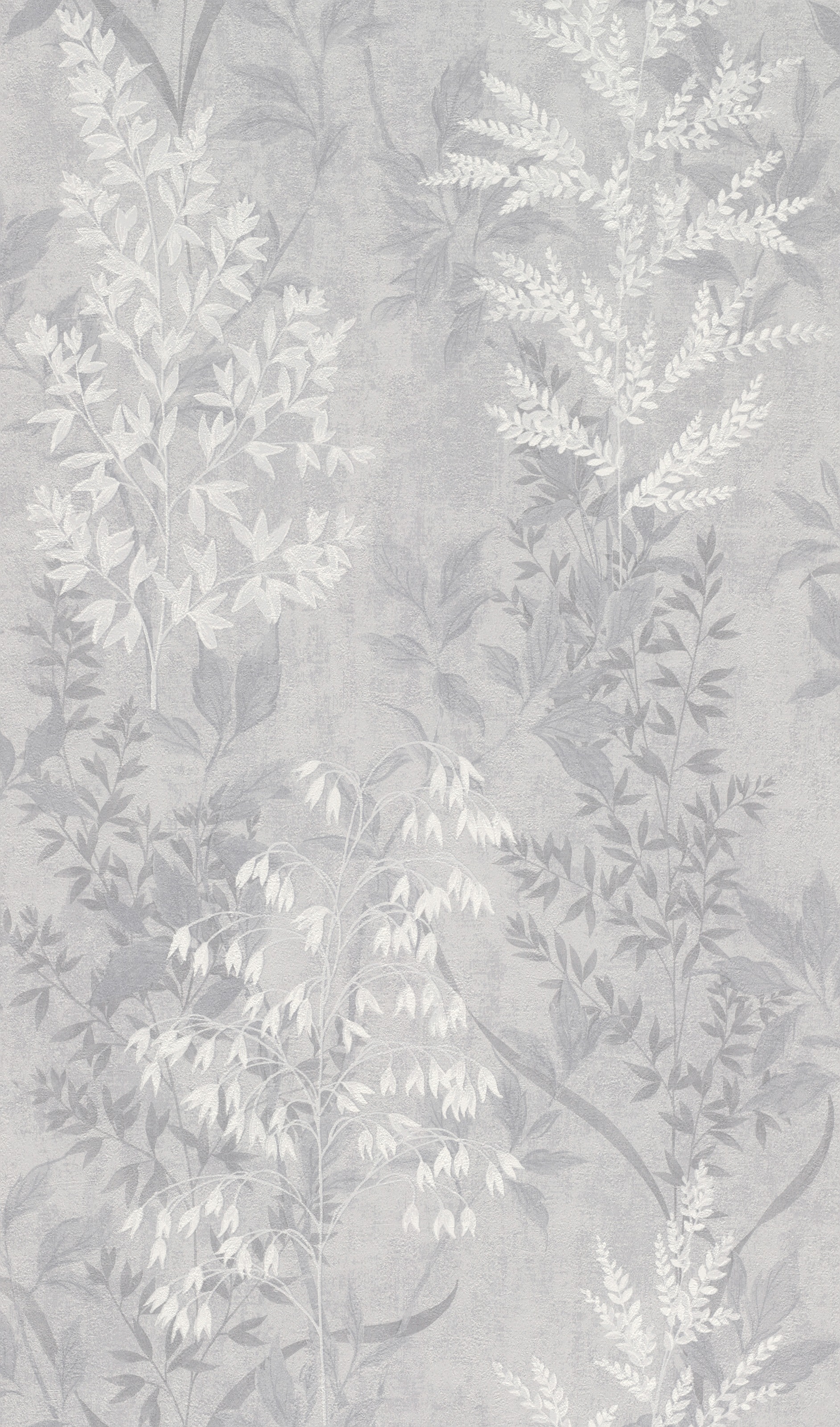 Thumbnail - Rasch Papiertapete "mit Blattranken" botanisch strukturiert Blätter