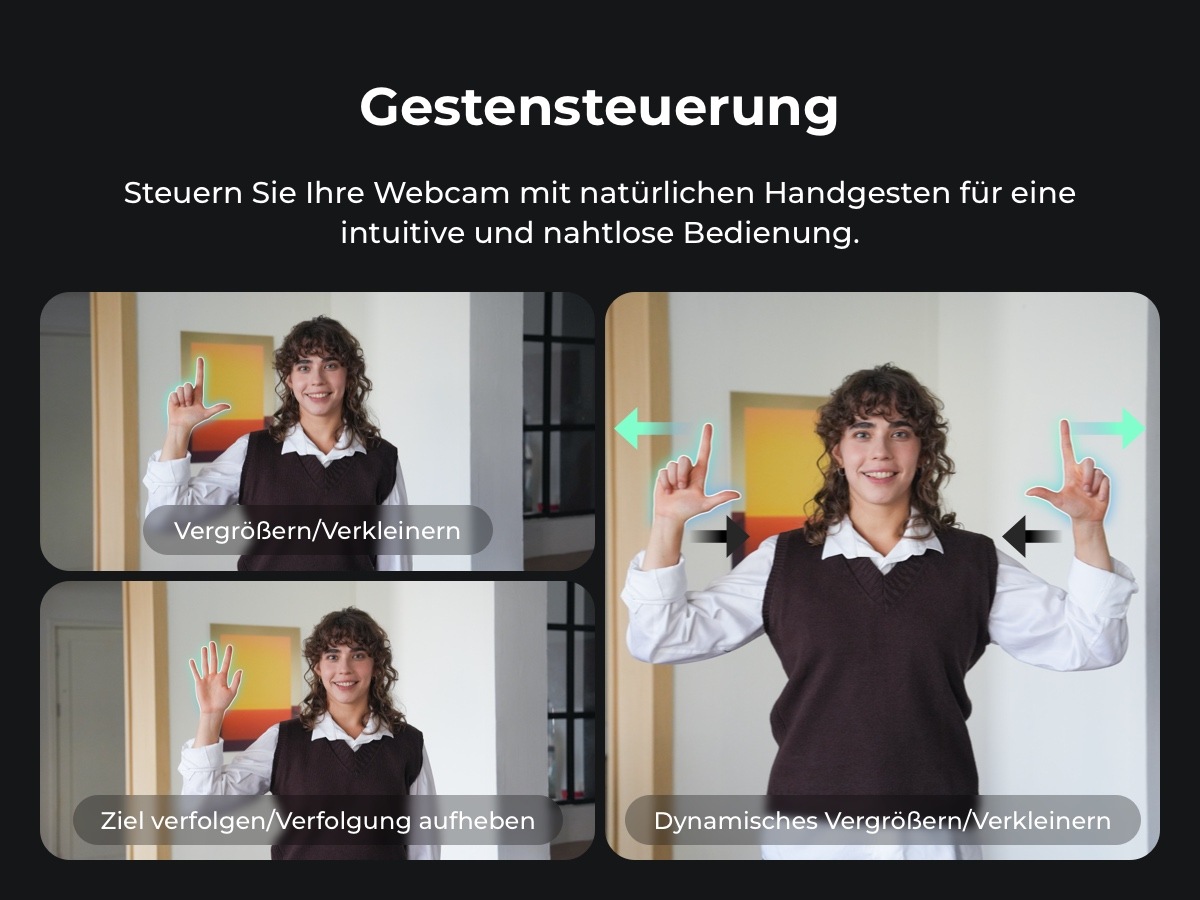 OBSBOT Webcam »OBSBOT TINY 3« 4K Ultra HD