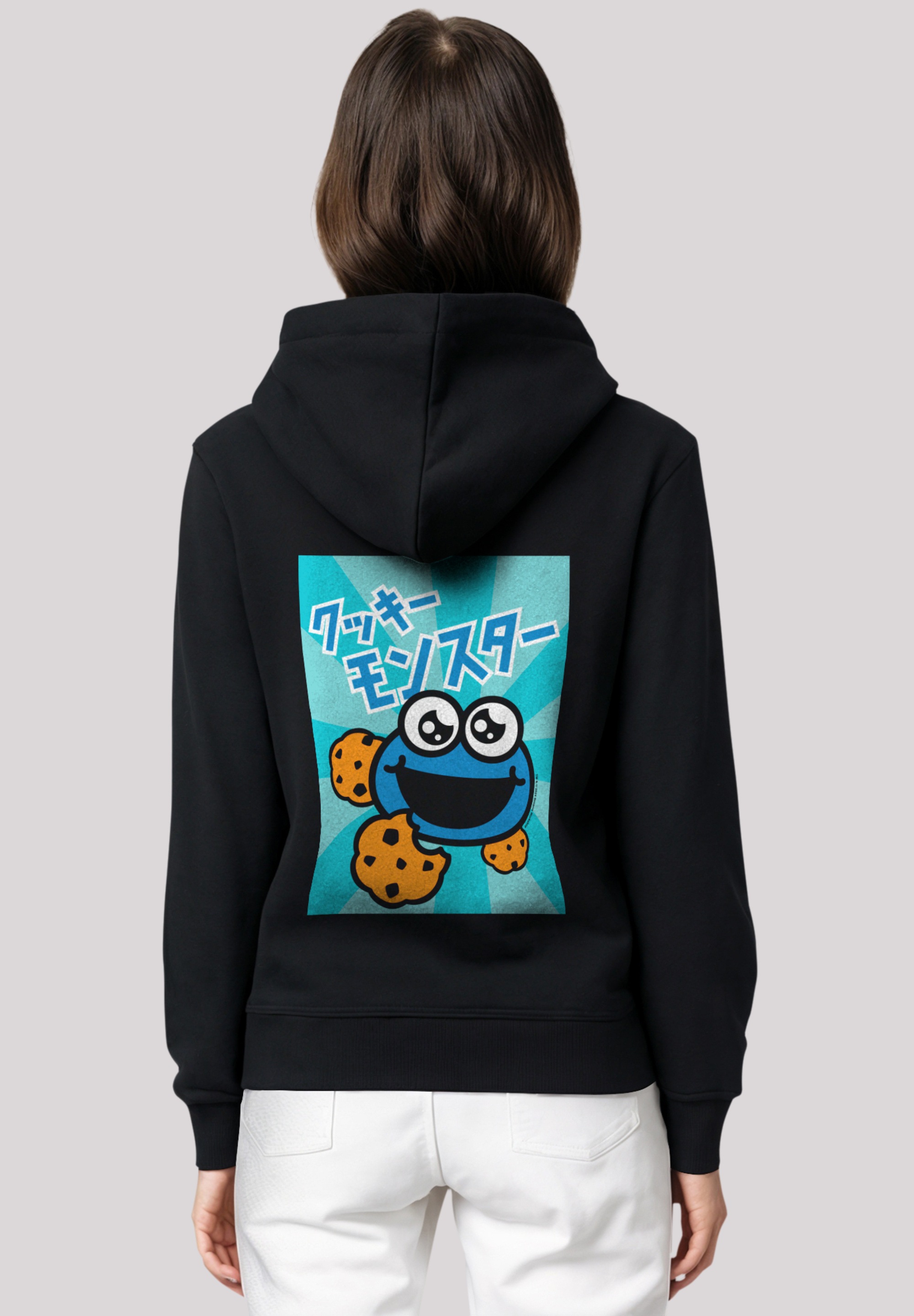 F4NT4STIC Kapuzenpullover "Sesamstraße Cookie Monster Anime", Premium Quali günstig online kaufen