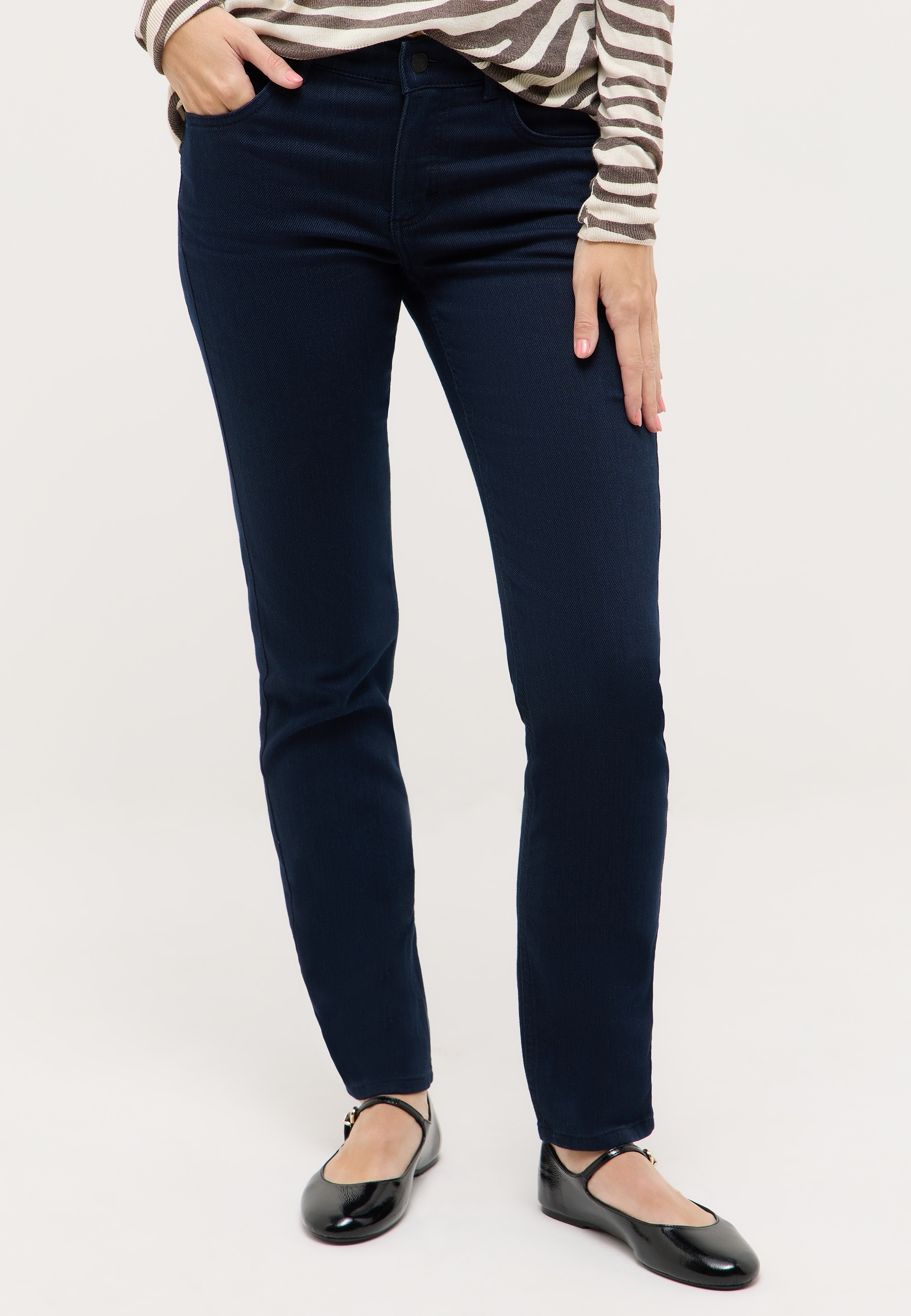 ANGELS Slim-fit-Jeans mit Stretch in cleaner Optik