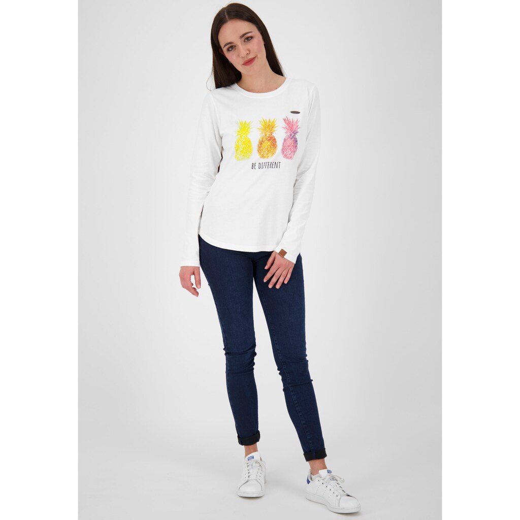 Damenmode Shirts & Sweatshirts Alife & Kickin T-Shirt »LeaAK C« weiß Damenmode Shirts & Sweatshirts Alife & Kickin T-Shirt »LeaAK C« weiß