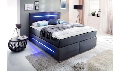 meise.möbel Boxspringbett, mit LED Beleuchtung, wahlweise mit Bettkasten kaufen