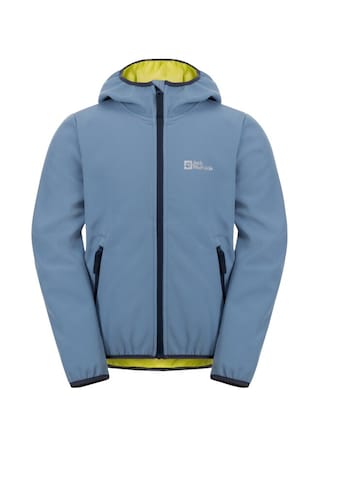 Softshelljacke »FOURWINDS JACKET KIDS«, mit Kapuze