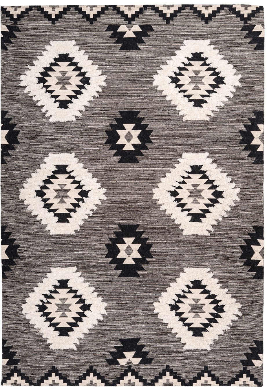 Arte Espina Teppich »Ethnie 400«, rechteckig, 10 mm Höhe, 3D-Design, Kurzflorteppich, Ethno-Design