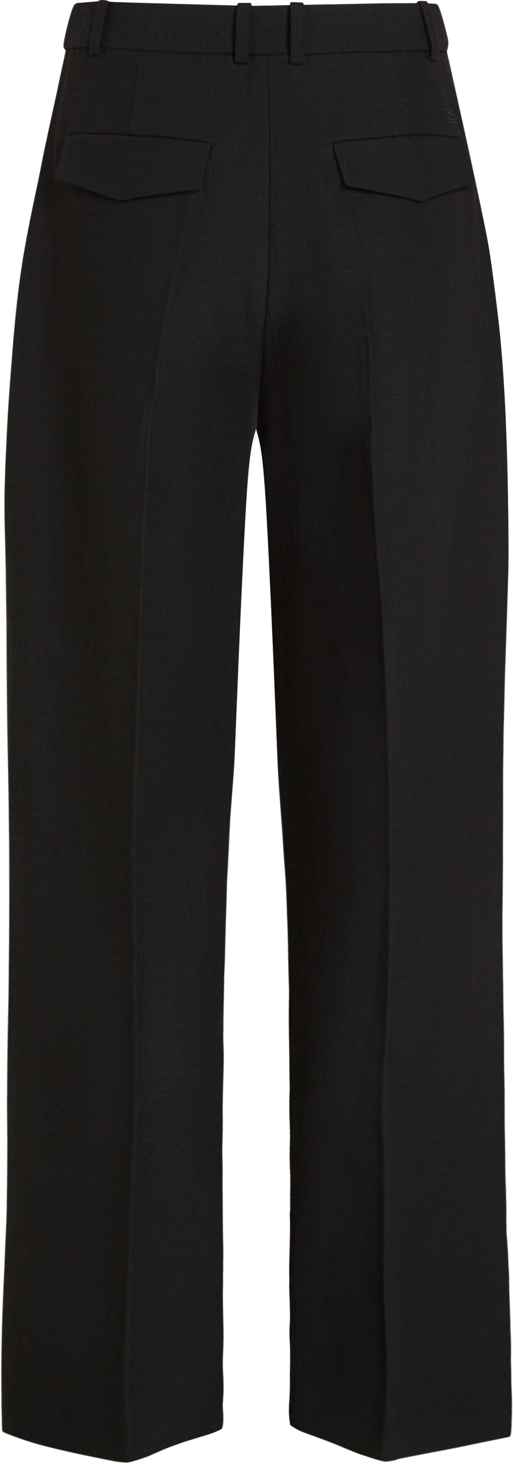 Tommy Hilfiger Webhose »LINEN MIX RLXD STRAIGHT PANTS«, mit Falten,kühlendes Premium Leinen