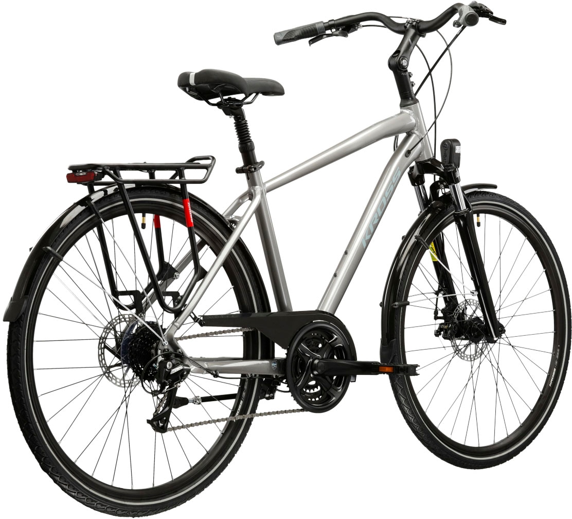 Kross Trekkingrad »Trans 3.0«, 24 Gang, Shimano, ACERA M3020 Schaltwerk, Kettenschaltung
