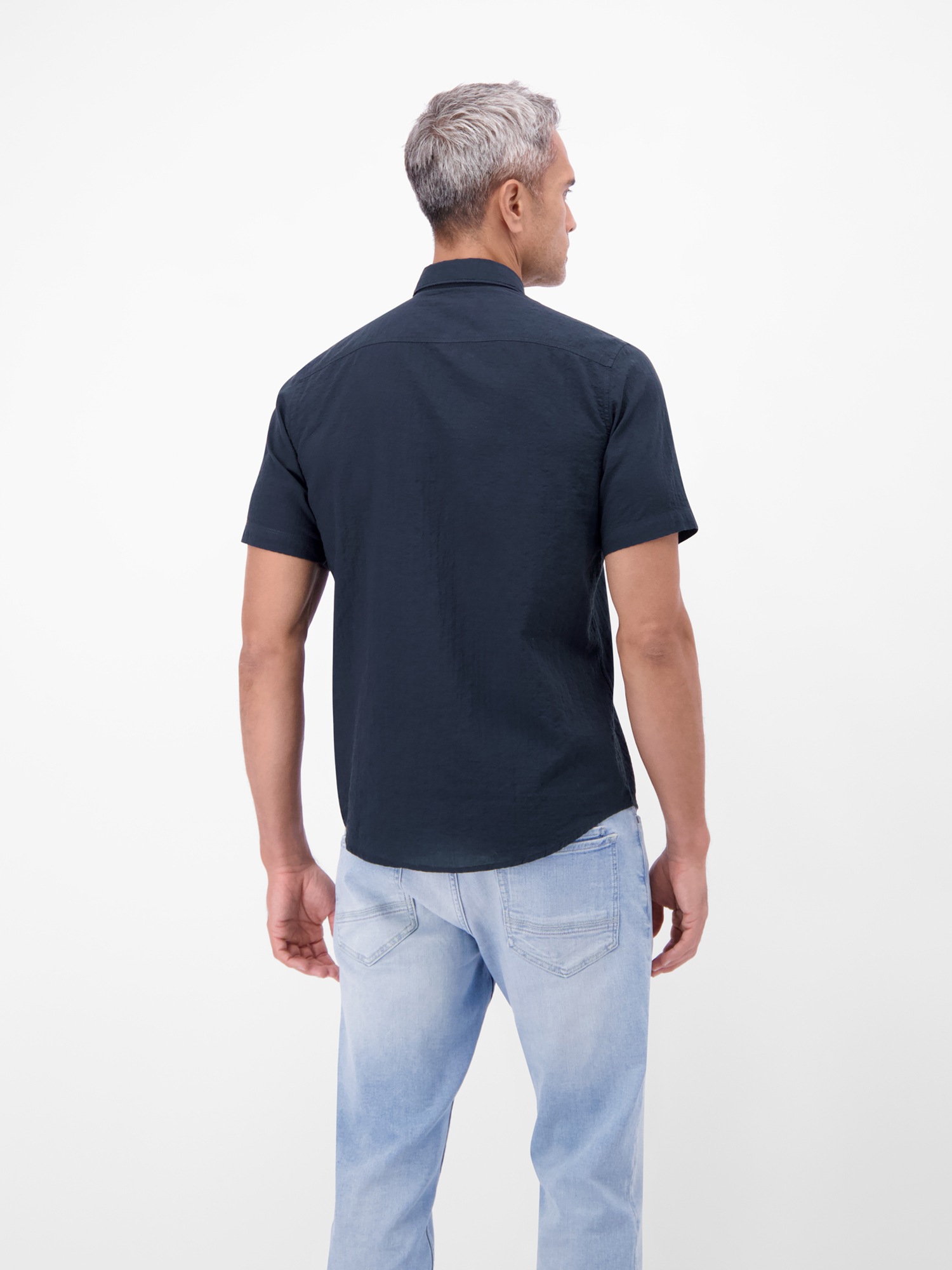 Thumbnail - LERROS Kurzarmhemd "Kurzarmhemd im Knitterlook"