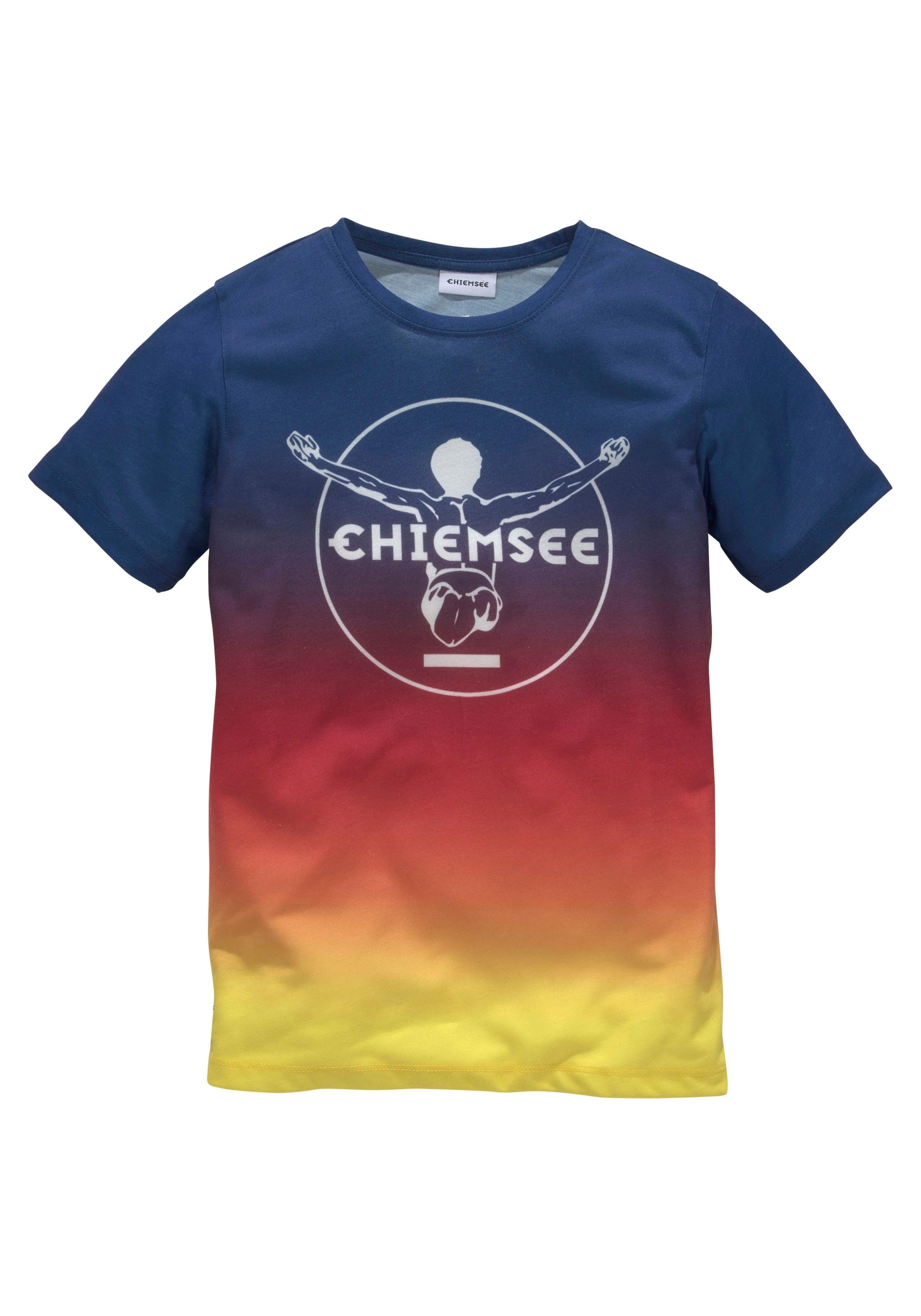 T-Shirt, vorn mit Farbverlauf | Druck BAUR im für Chiemsee ▷