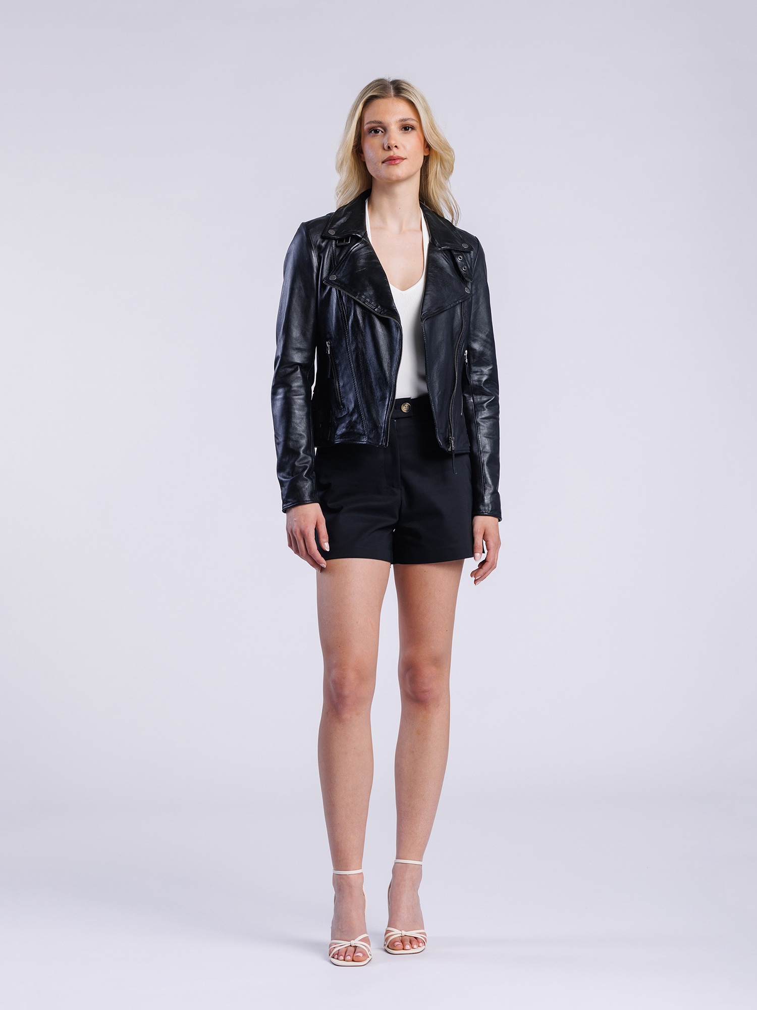 Freaky Nation Lederjacke "Taxi Driver-FN NYC" günstig online kaufen