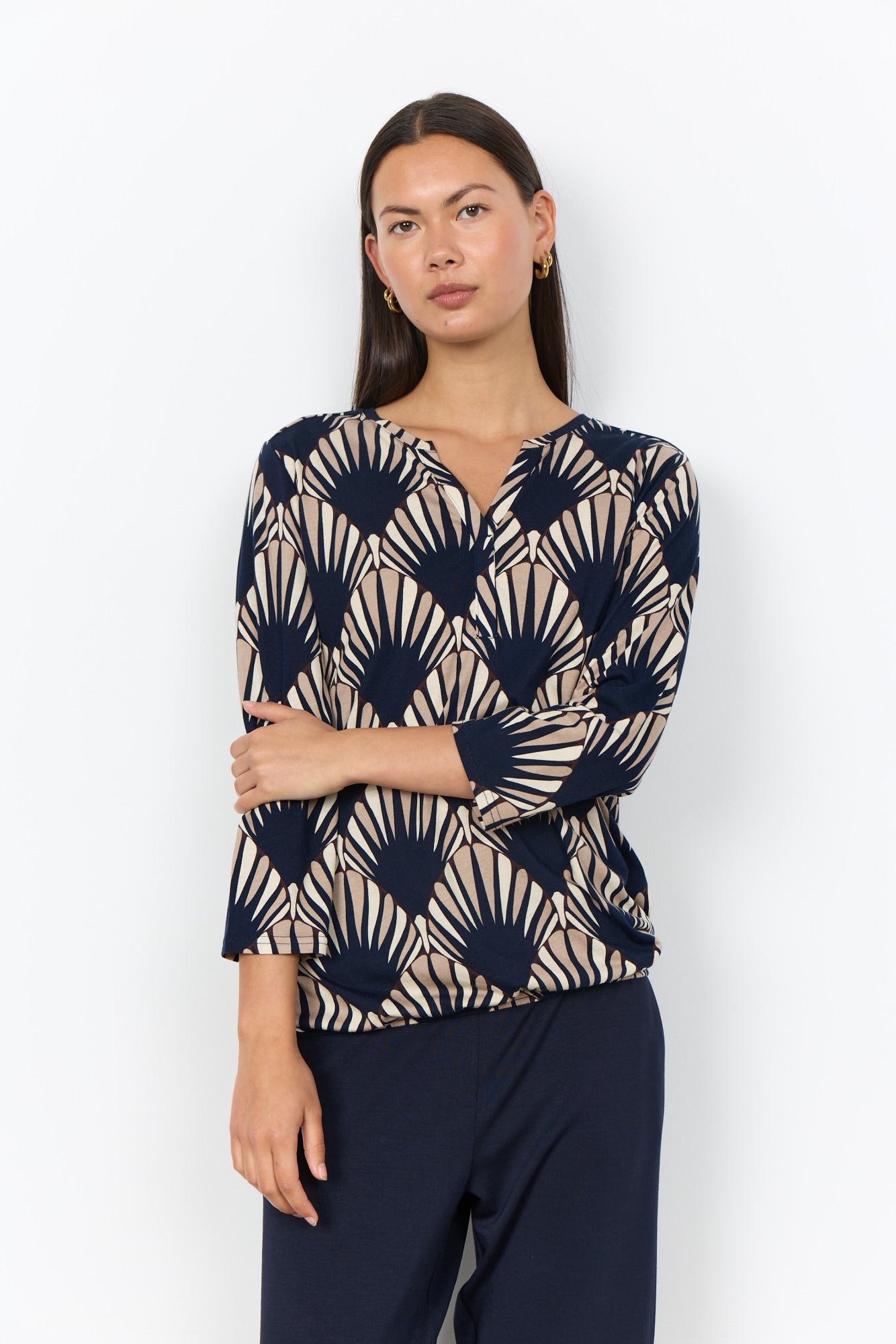 soyaconcept Shirtbluse "SC-FELICITY AOP 555" Baumwollmischung
