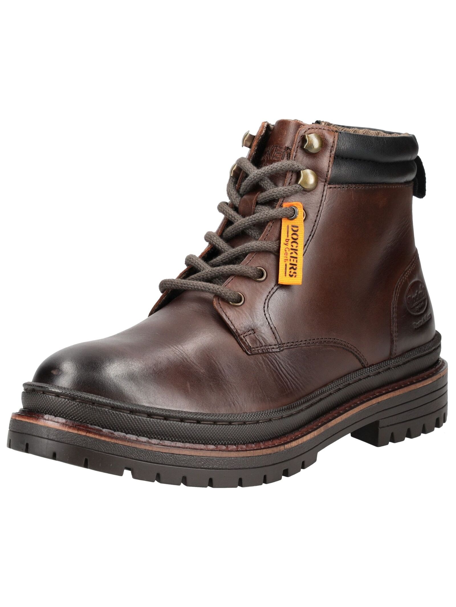 Dockers by Gerli Schnürstiefelette "Dockers by Gerli Stiefelette Glattleder"