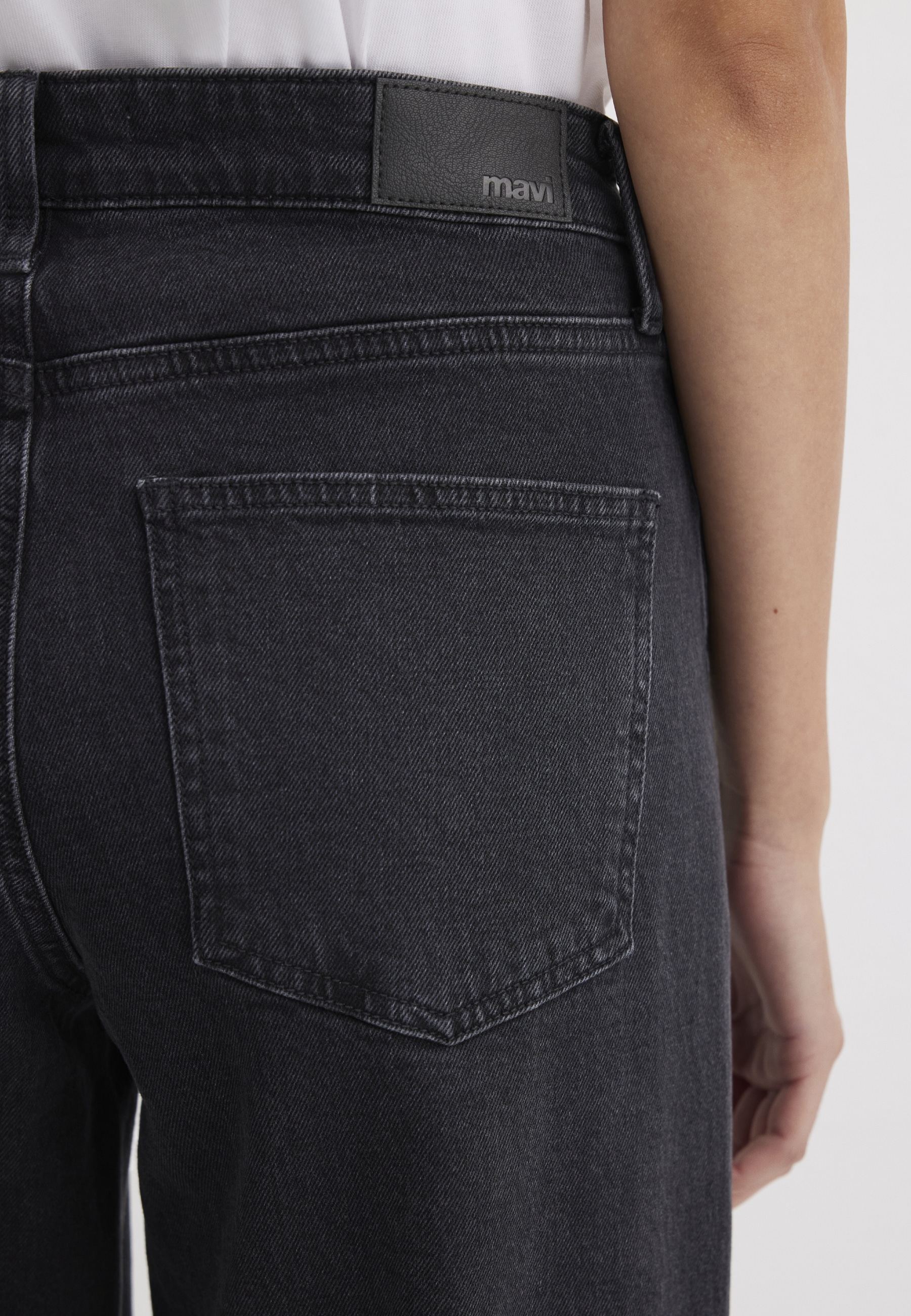 Mavi Weite Jeans »LEILA W/Cut« Baggy Jeans