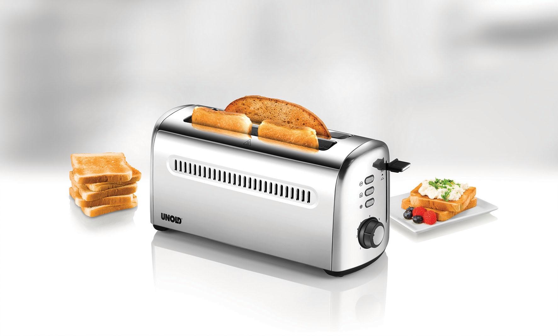 Unold Toaster »4er Retro 38366«, 2 lange Schlitze, 1500 W