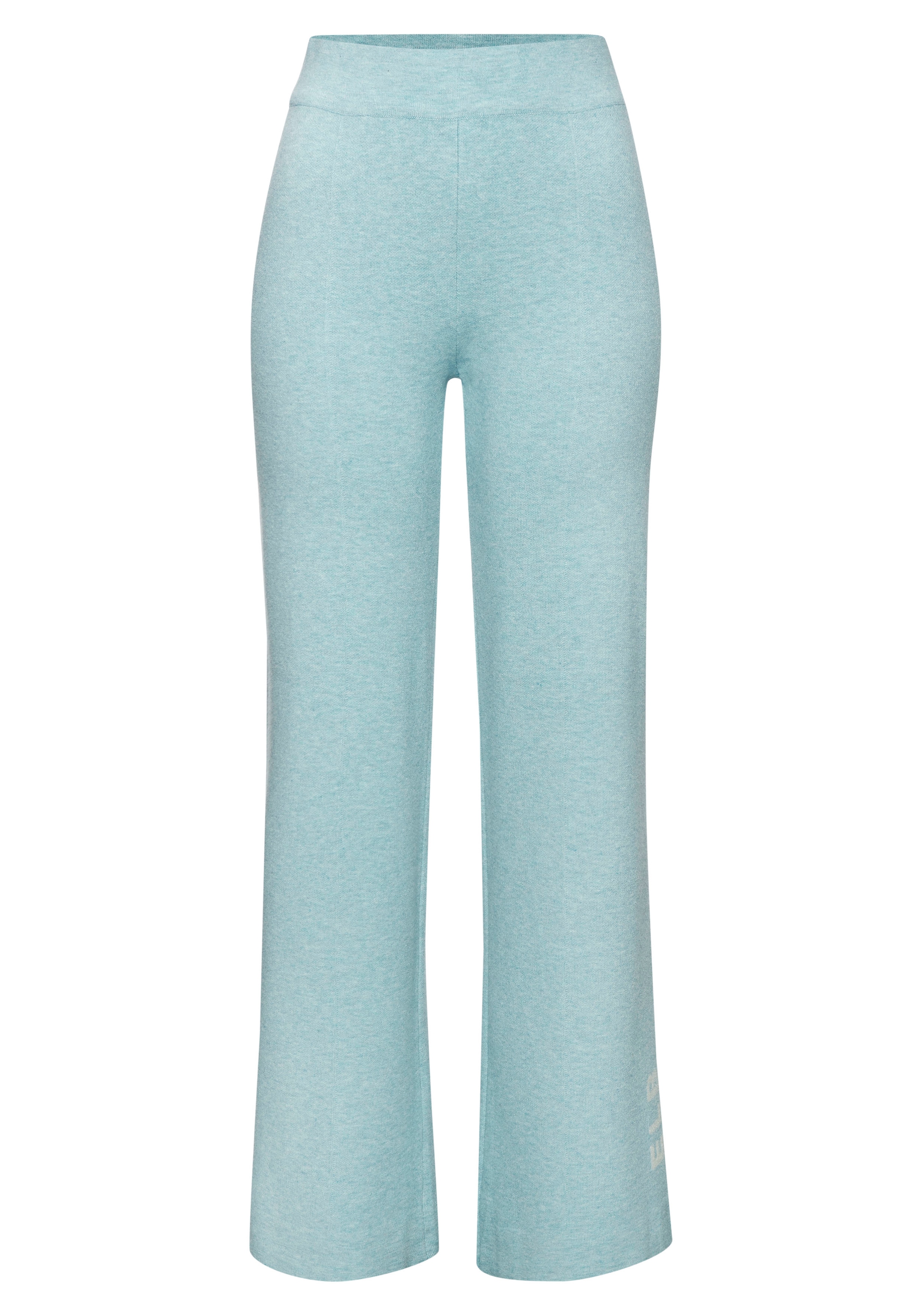 Elbsand Strickhose, mit weitem Bein und eingestricktem Logo, Loungewear günstig online kaufen