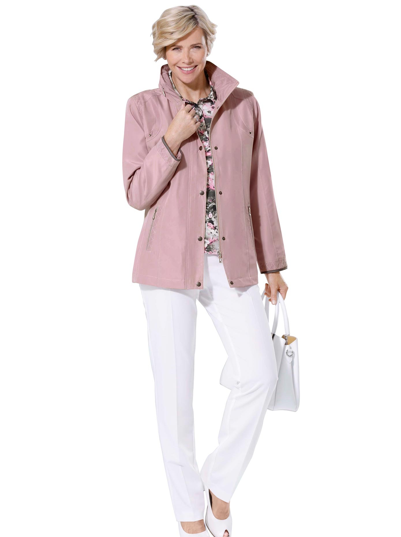 Classic Langjacke mit Kapuze