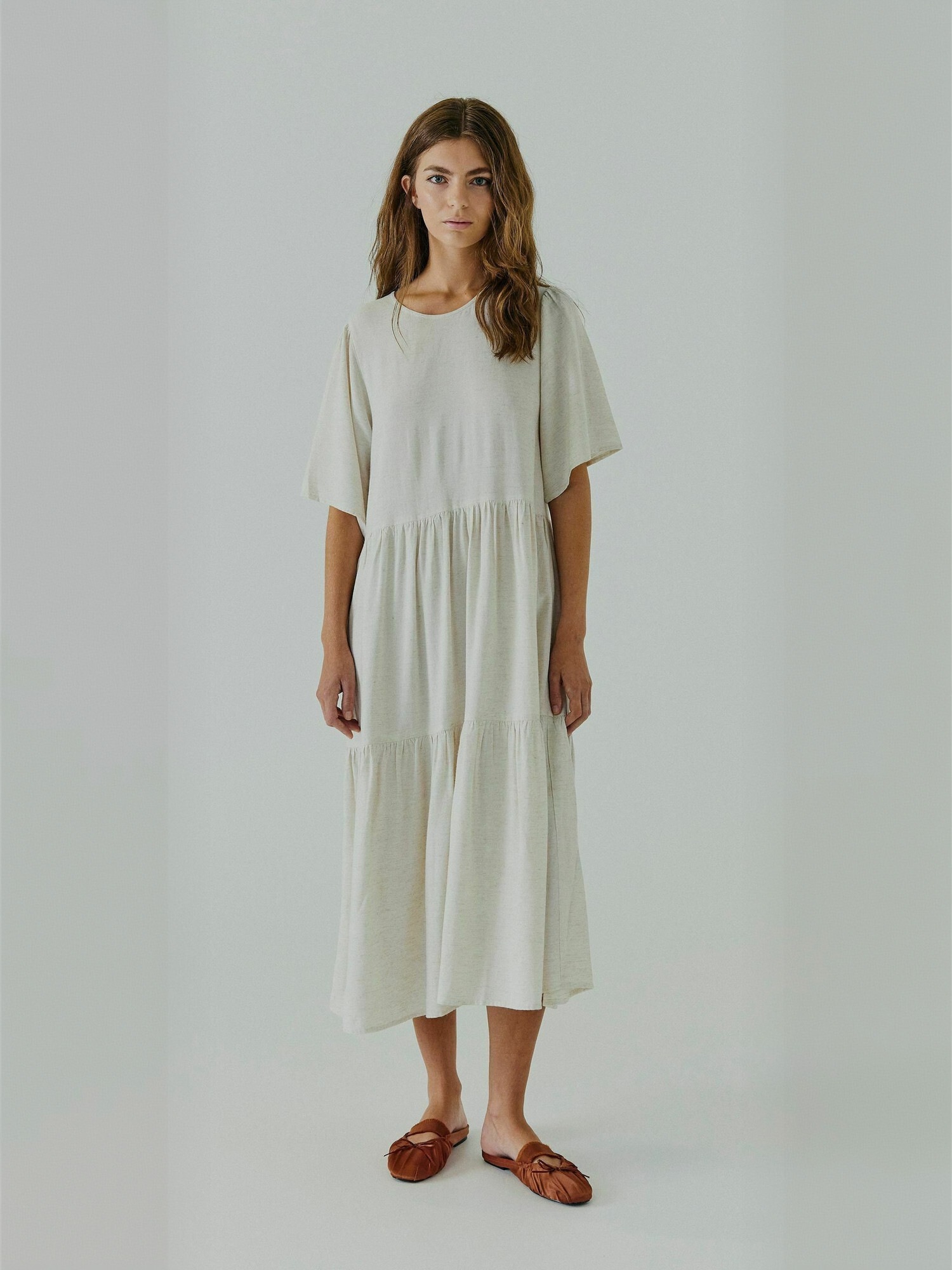 NORR Maxikleid "NORR Dress Linne"