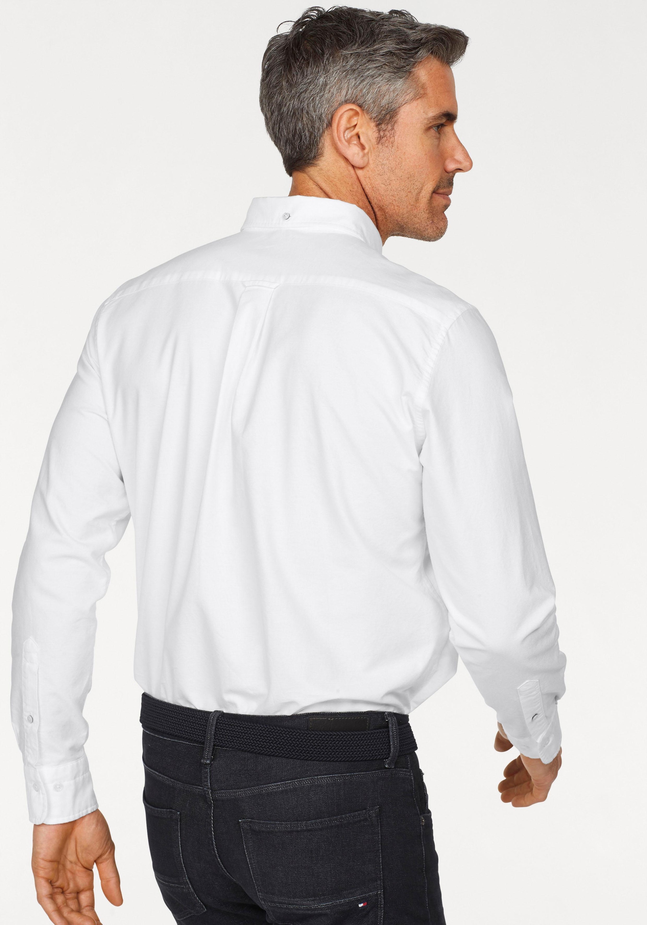Gant Langarmhemd »Oxford«, mit Logostickerei bestellen ▷ der auf | BAUR Brusttasche