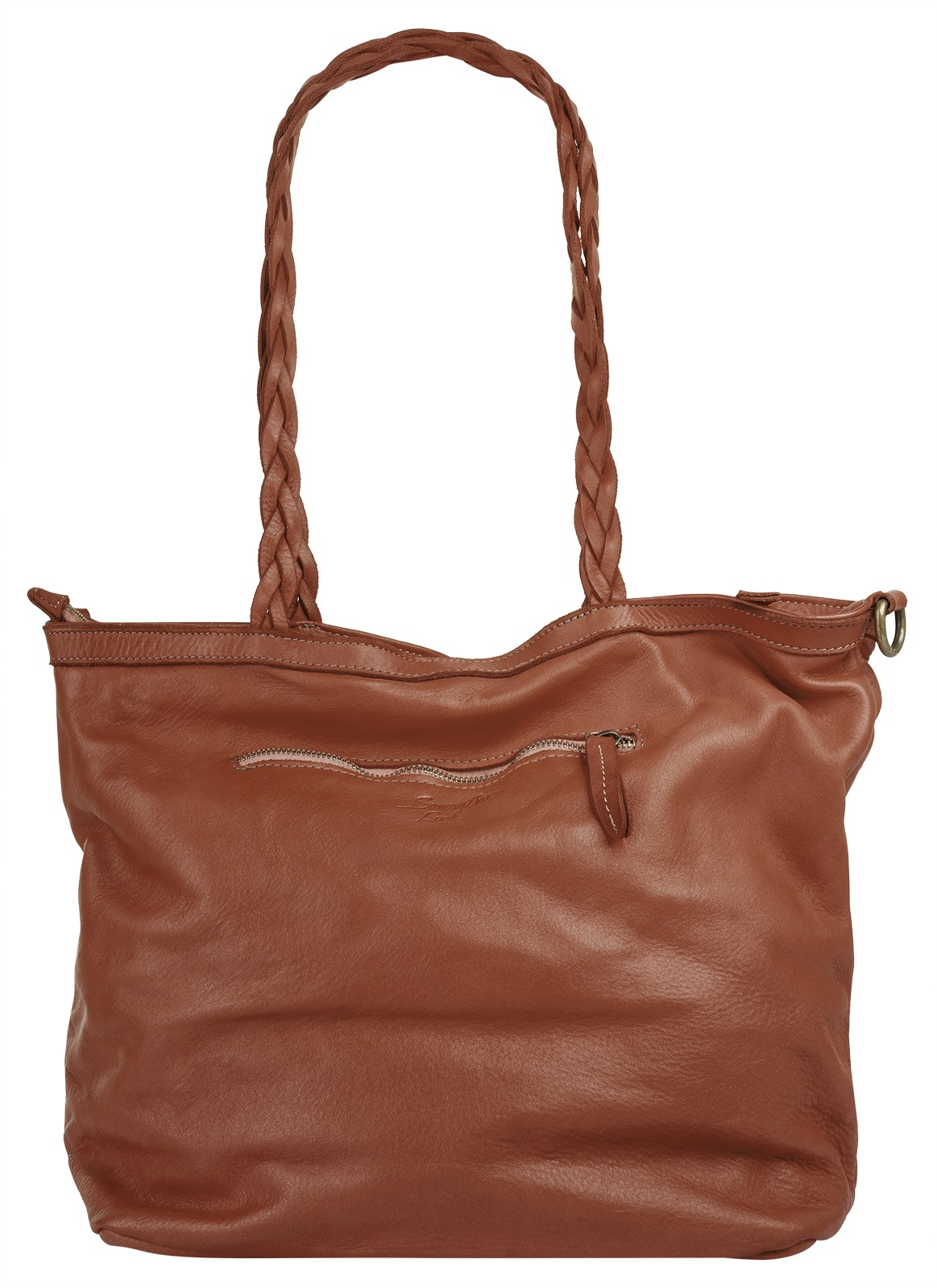 Samantha Look Shopper, echt Leder, Made in Italy