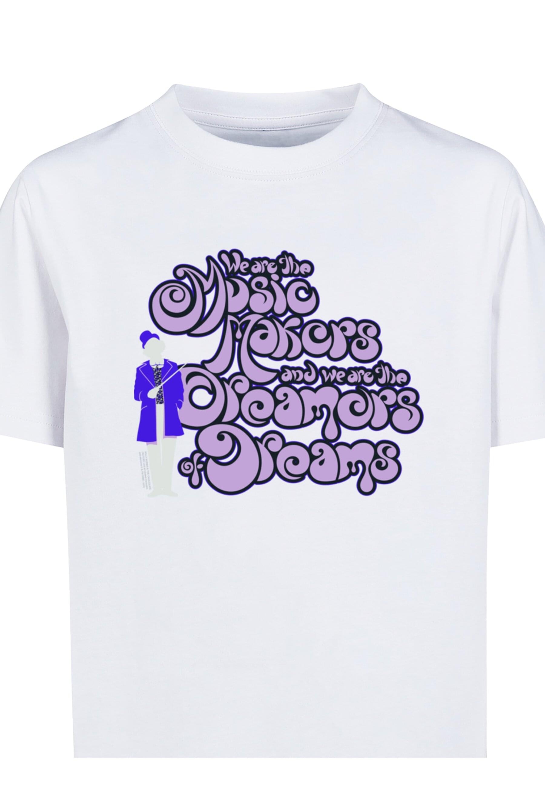 ABSOLUTE CULT T-Shirt »ABSOLUTE CULT Herren Kids Willy Wonka - Dreamers Basic T-Shirt«, (1 tlg.)