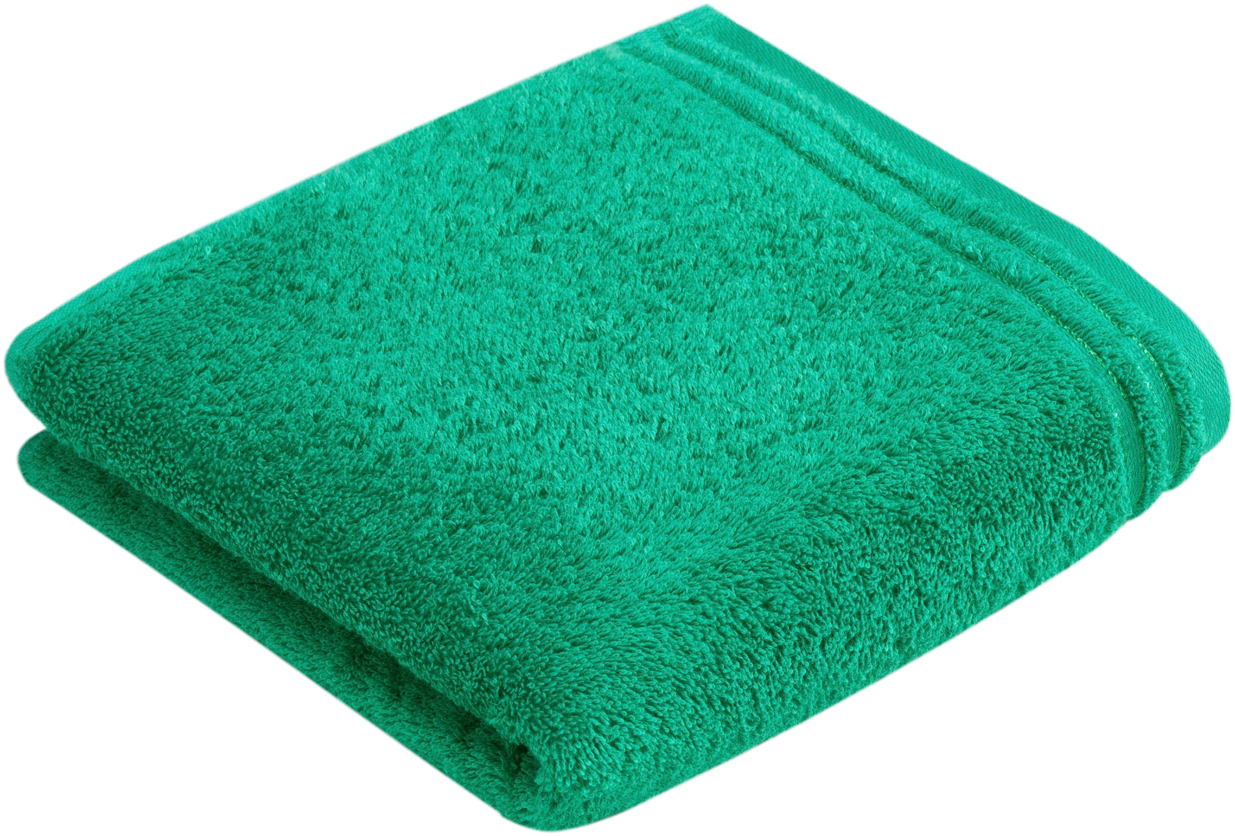 Vossen Badetuch "Calypso Feeling" mit schmaler Bordüre, aus 100% hochwerter günstig online kaufen