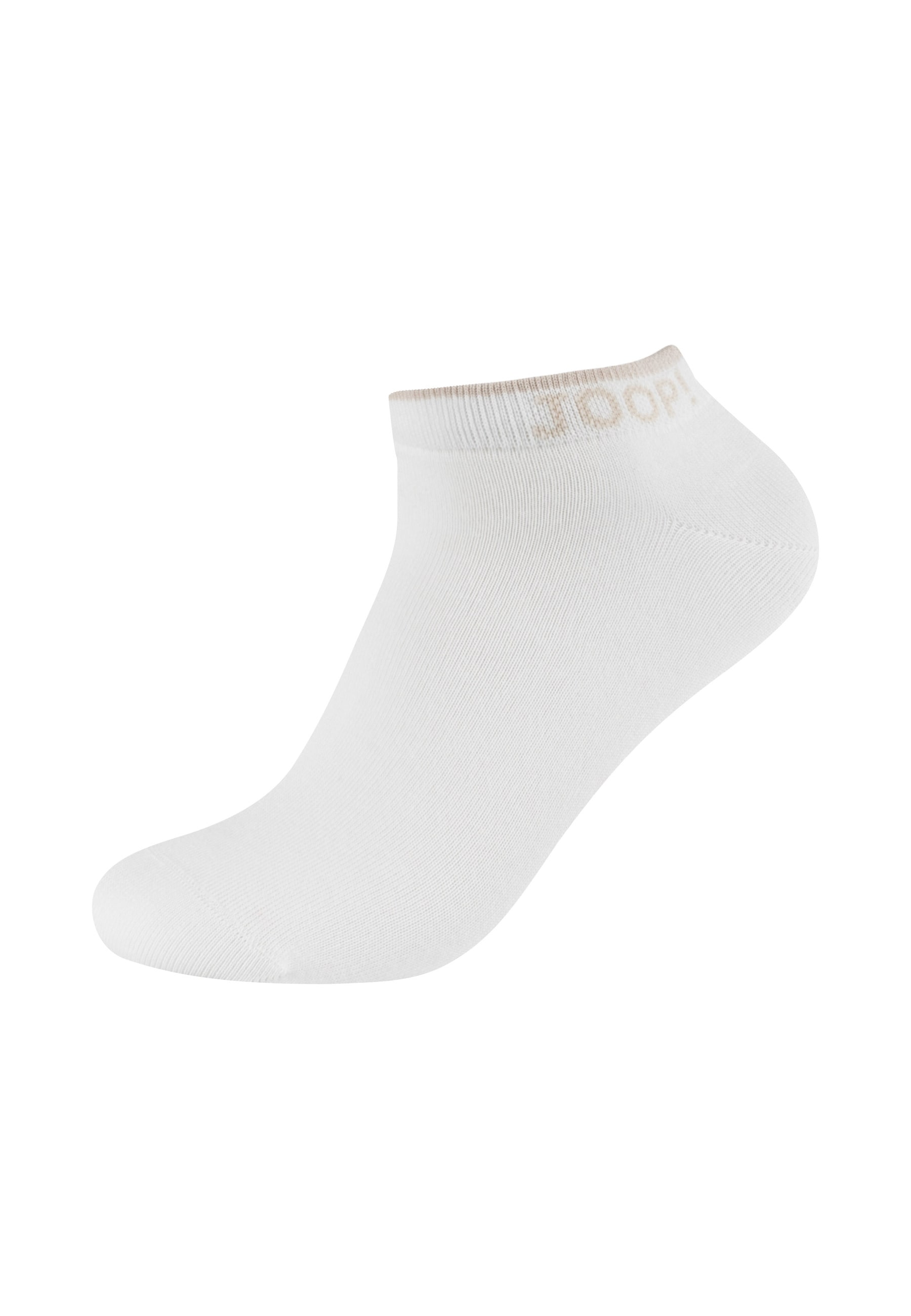 JOOP! Sneakersocken »Sneakersocken premium casual 3er Pack« 3er Pack gekämmte, superglatte Baumwolle für angenehmes Tragegefühl