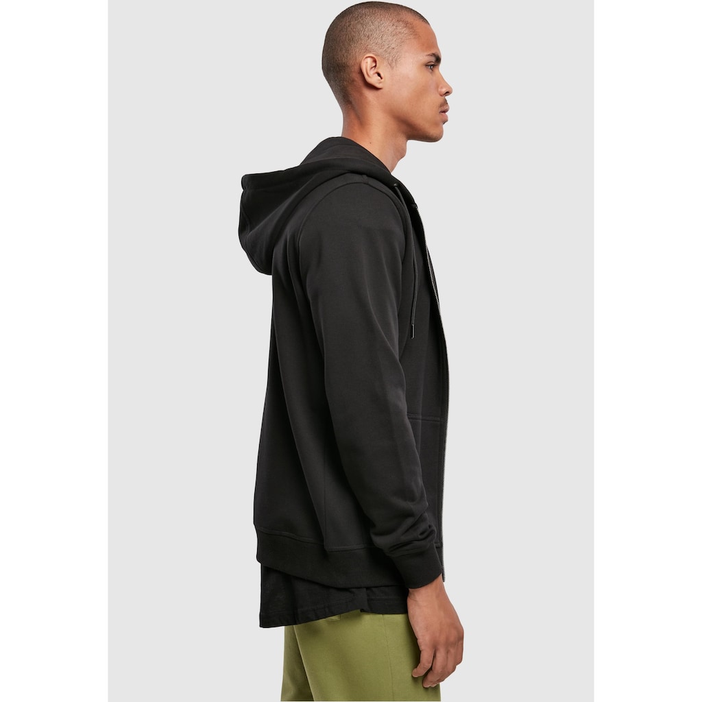 URBAN CLASSICS Kapuzensweatjacke »Herren Basic Terry Zip Hoody«, (1 tlg.)