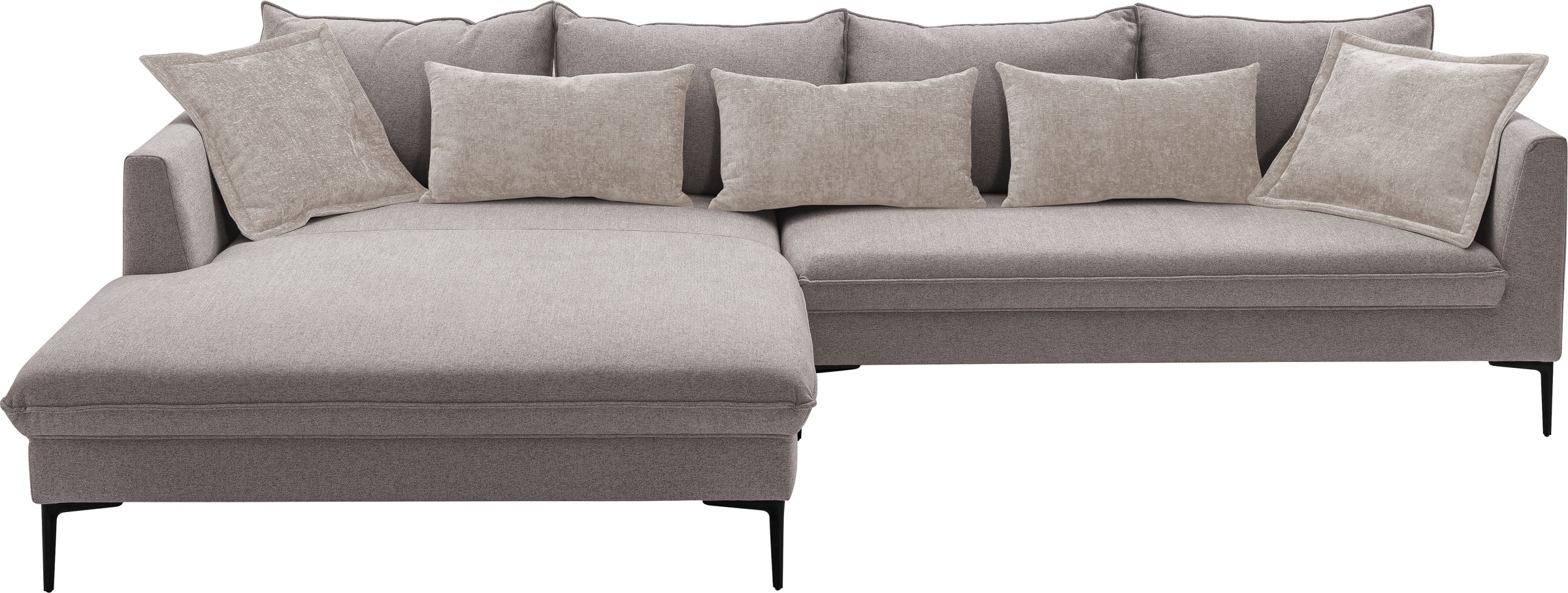 Exxpo - sofa fashion Kampinė sofa »Piazza elegant ir edel Designsofa su puikus Sitzkomfort« (2 St.) didelis fotelis Ecke in aukšta kokybė Verarbeitung Stellmaße 321x187cm