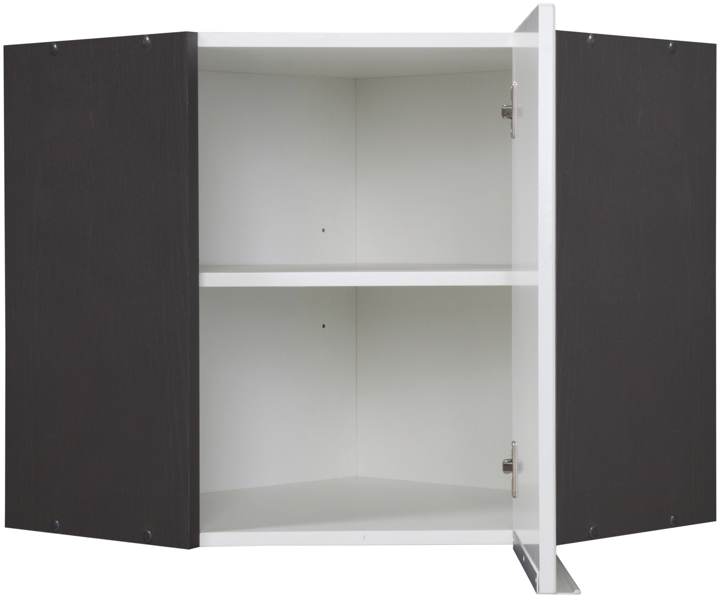 KOCHSTATION Eckhängeschrank »KS-Brindisi« praktischer Stauraum in der Ecke