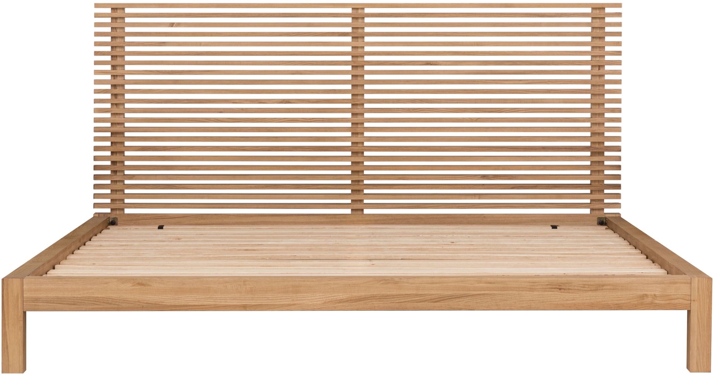 andas Nachttisch »Tanner Nachttisch aus Eschenholz mit zwei Schubladen« 1 Stk. tlg.