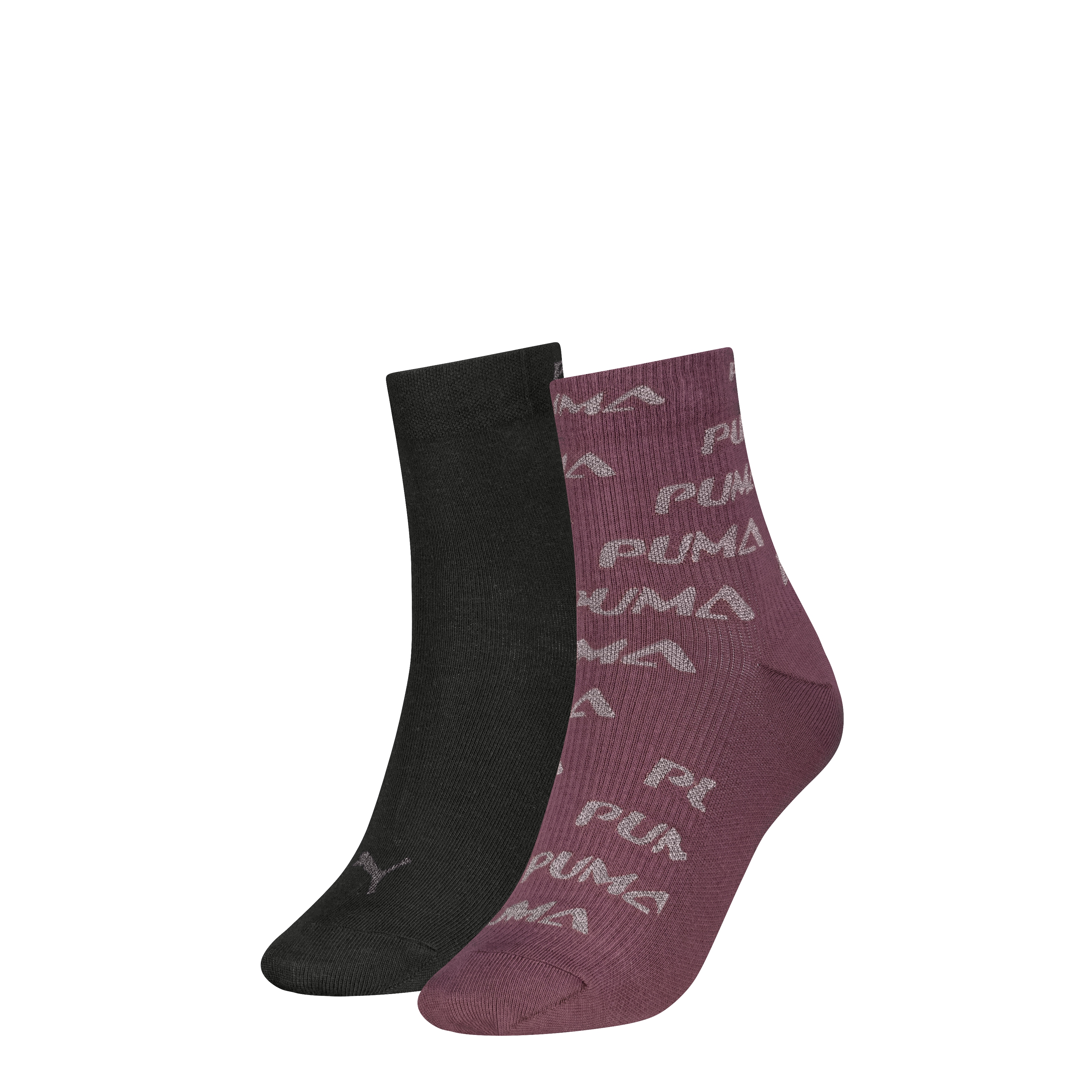 PUMA Kurzsocken "PUMA WOMEN SHINE SWIRL SHORT SOCK" 2 Paar