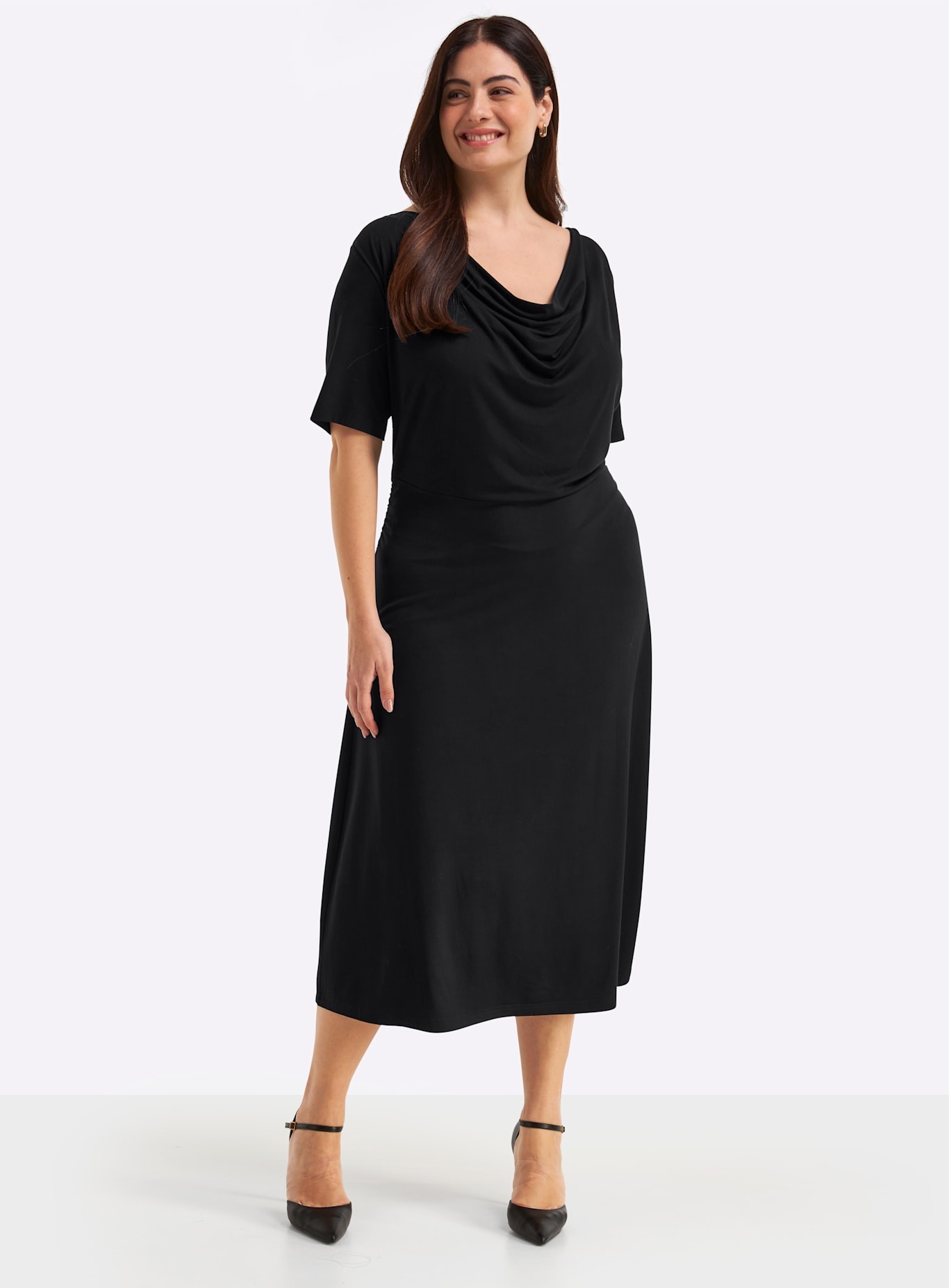 Sheego Jerseykleid "Jersey-Kleid"