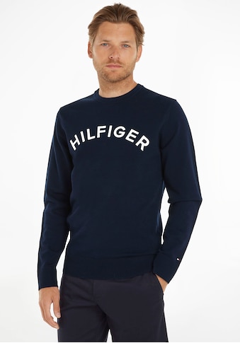 TOMMY HILFIGER Megztinis apvalia iškirpte »HILFIGER G...