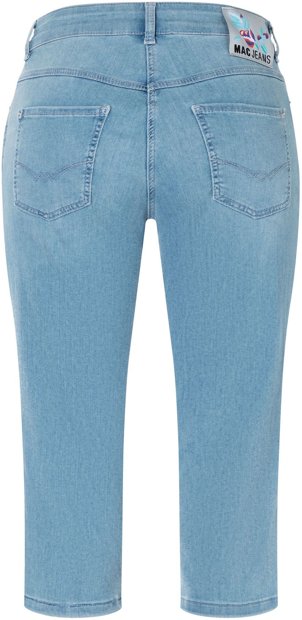MAC Caprijeans "Dream-Sum", Bequemer Sitz mit krempelbarem Saum günstig online kaufen