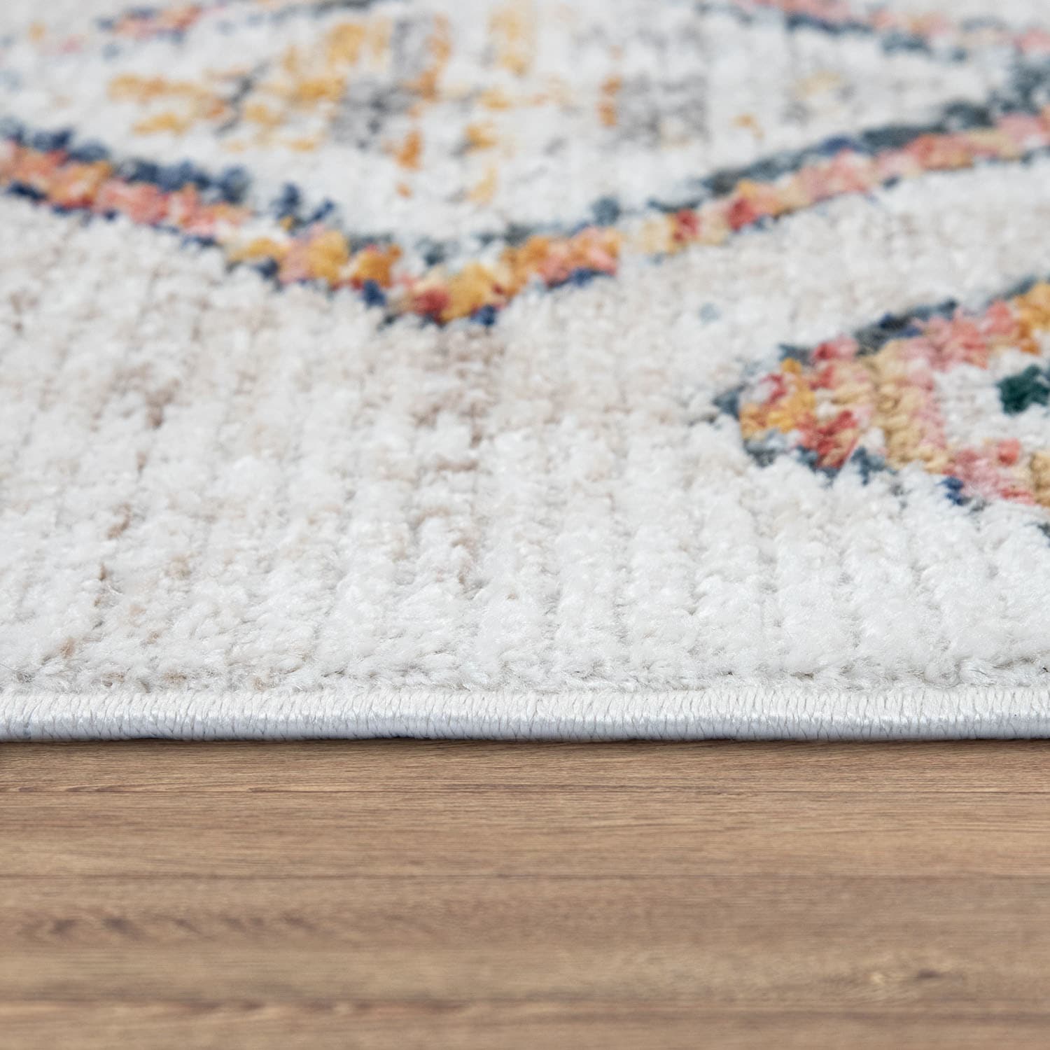 Paco Home Teppich »Kayacik 573«, rechteckig, 12 mm Höhe, Kurzflor, Rauten Muster, ideal im Wohnzimmer & Schlafzimmer
