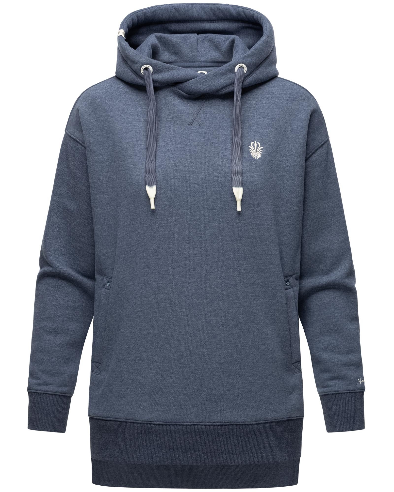 Navahoo Kapuzensweatshirt »Silberengelchen«, Kuscheliger Damen Hoodie mit Oversize Look