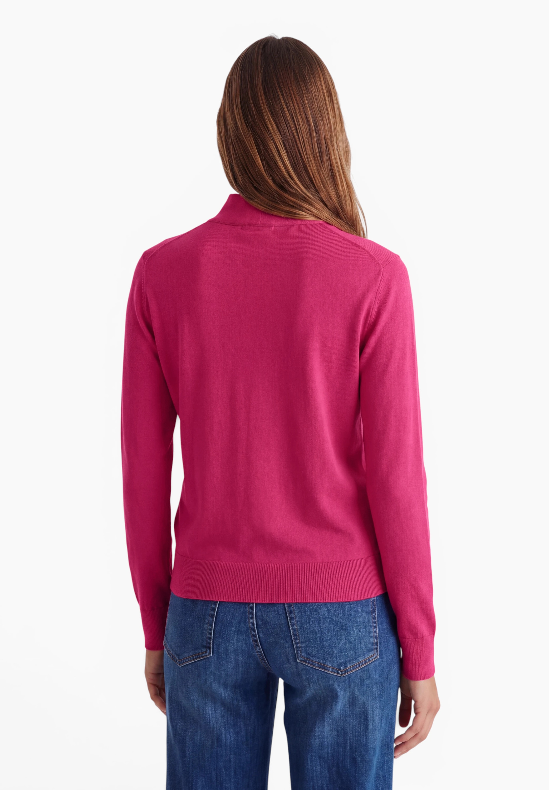 STREET ONE STUDIO Longpullover in Unifarbe