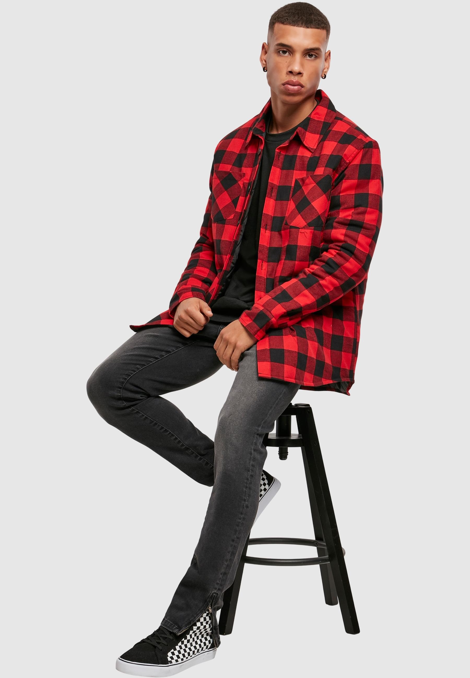 URBAN CLASSICS Bequeme Jeans »Urban Classics Herren Slim Fit Zip Jeans« 1 Stk.