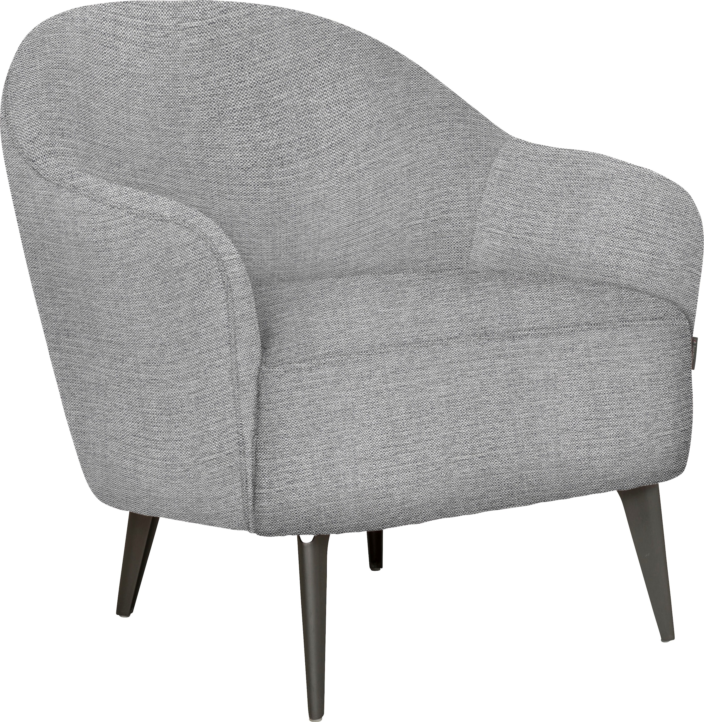 furninova Sessel »Paloma«, mit Chromfuß, im skandinavischen Design