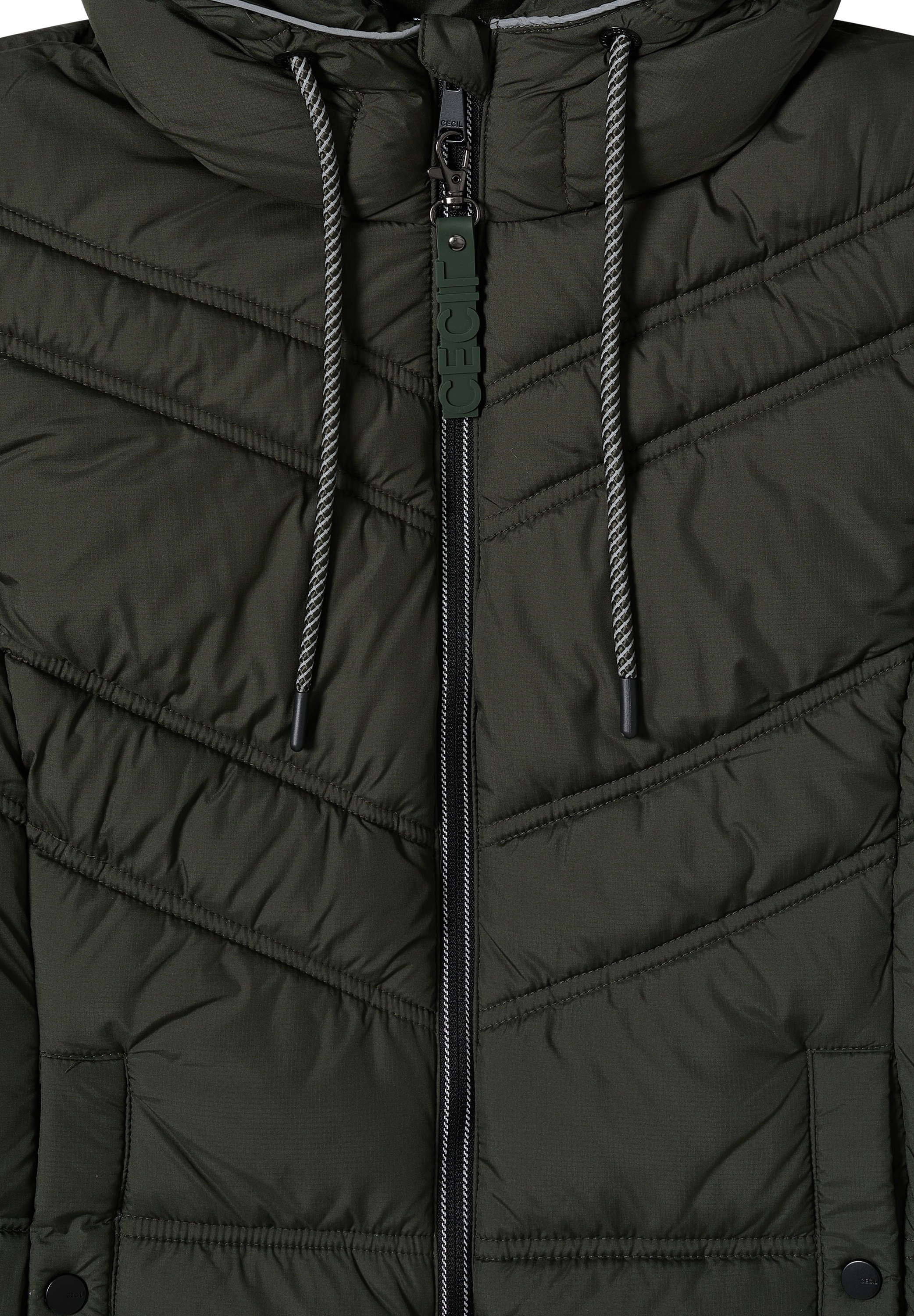 Cecil Steppjacke, mit Kapuze, mit Kapuze