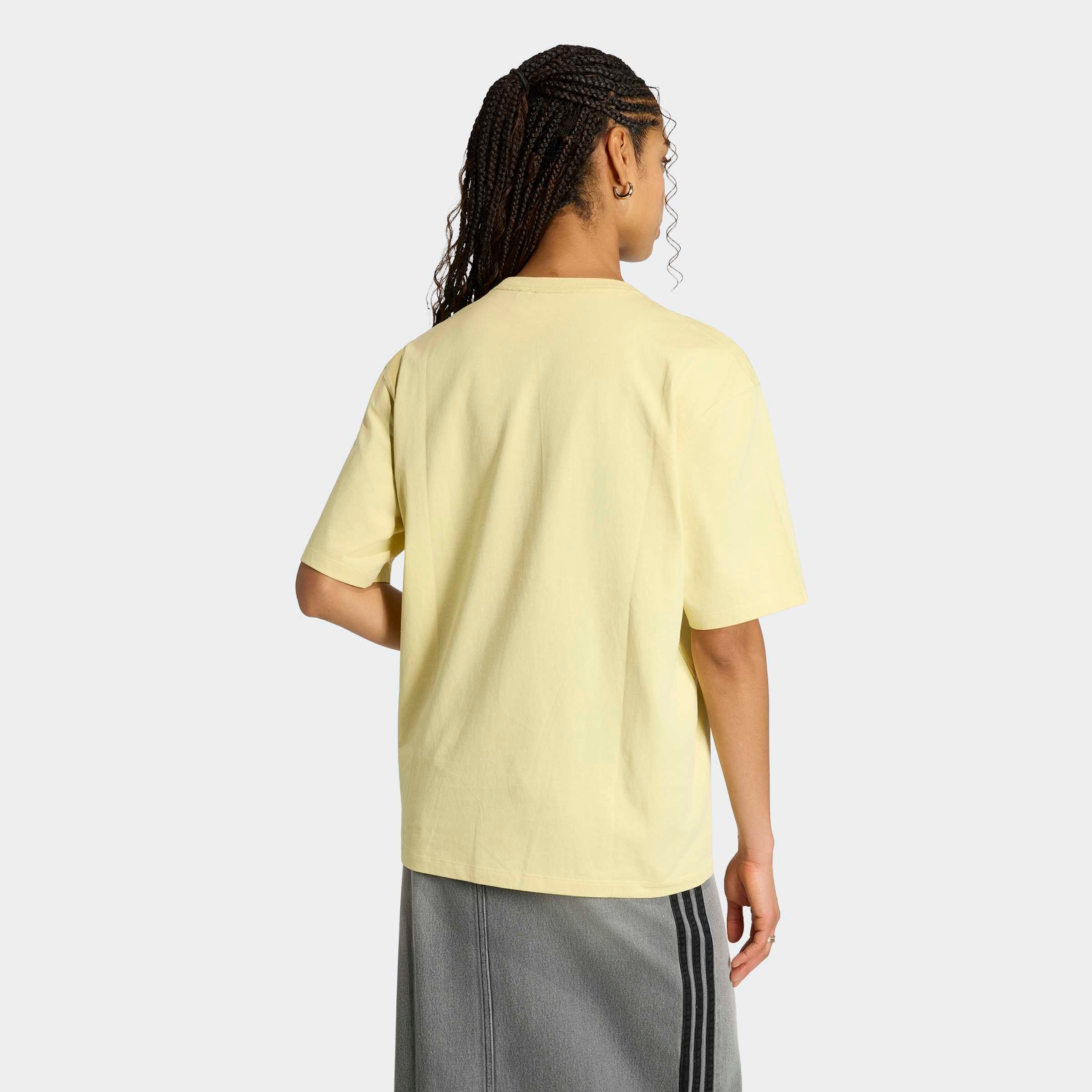 adidas Originals T-Shirt "ESS BOYFR TEE" sportlicher Stil, aus Baumwolle, K günstig online kaufen