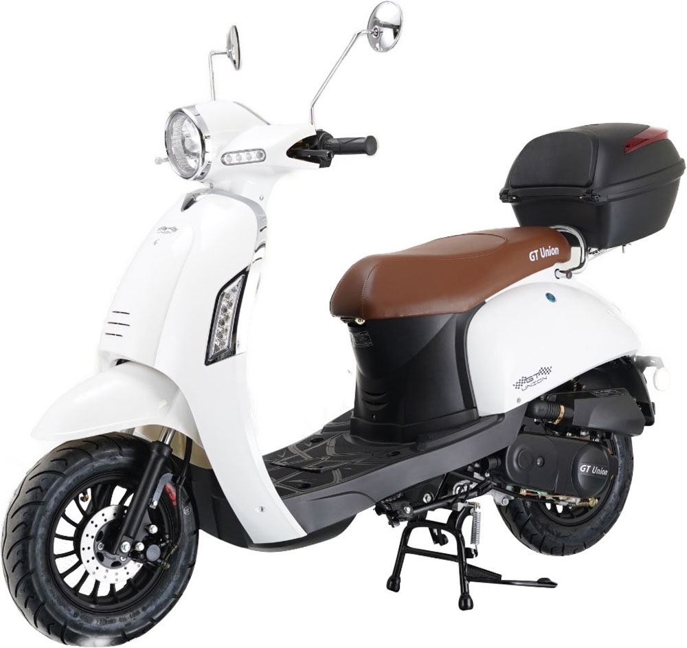 GT UNION Motorroller »Massimo 25«, 49,5 cm³, 25 km/h, Euro 5, 2,7 PS, Luftgekühlter Motor