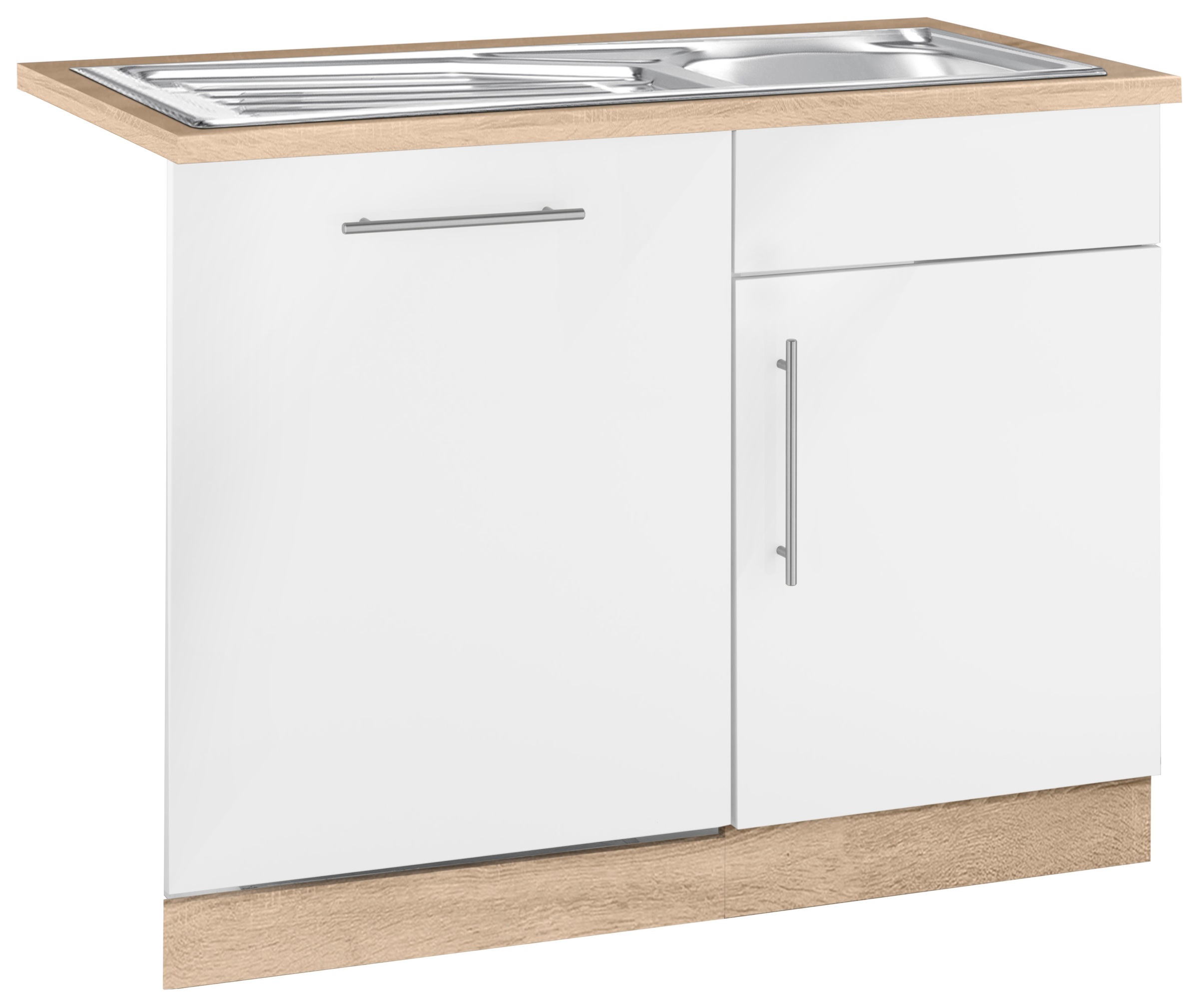 wiho Küchen Spülenschrank ""Cali"", 110 cm breit, inkl. Tür/Sockel für Gesc günstig online kaufen