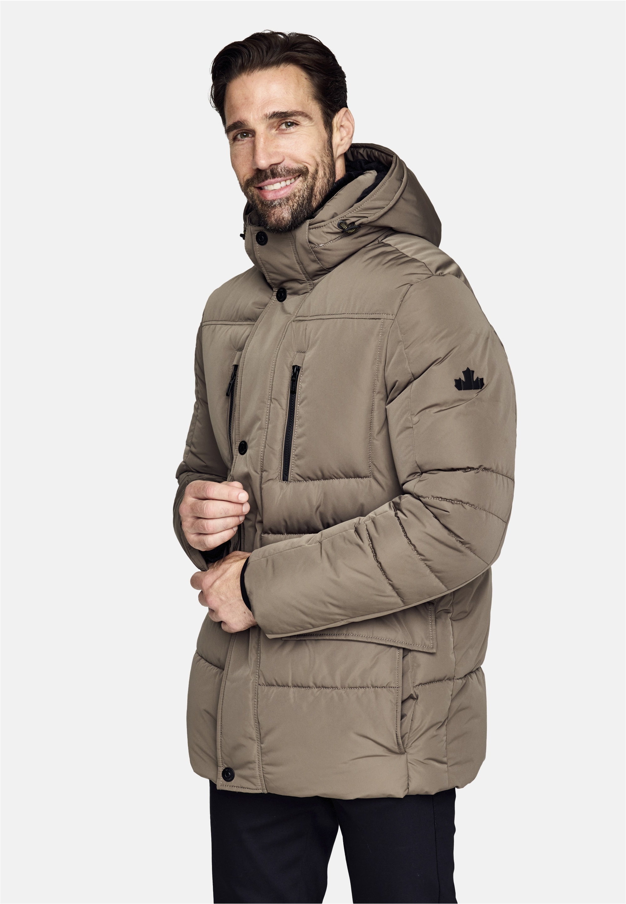New Canadian Outdoorjacke »dry iQ-Funktionsjacke«, mit abnehmbarem Fellkragen