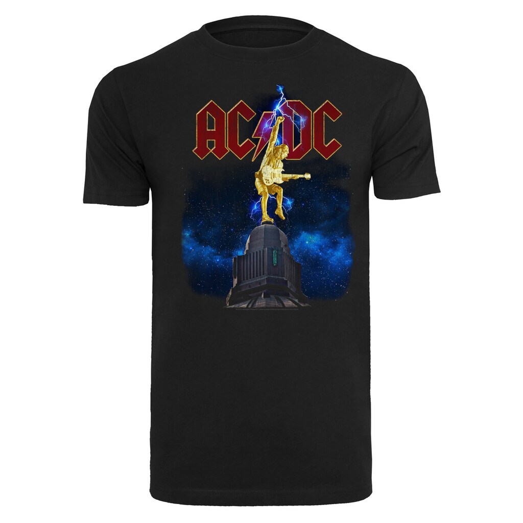 F4NT4STIC T-Shirt »AC/DC Band Shirt Stiff Upper Lip Lightning«, Print